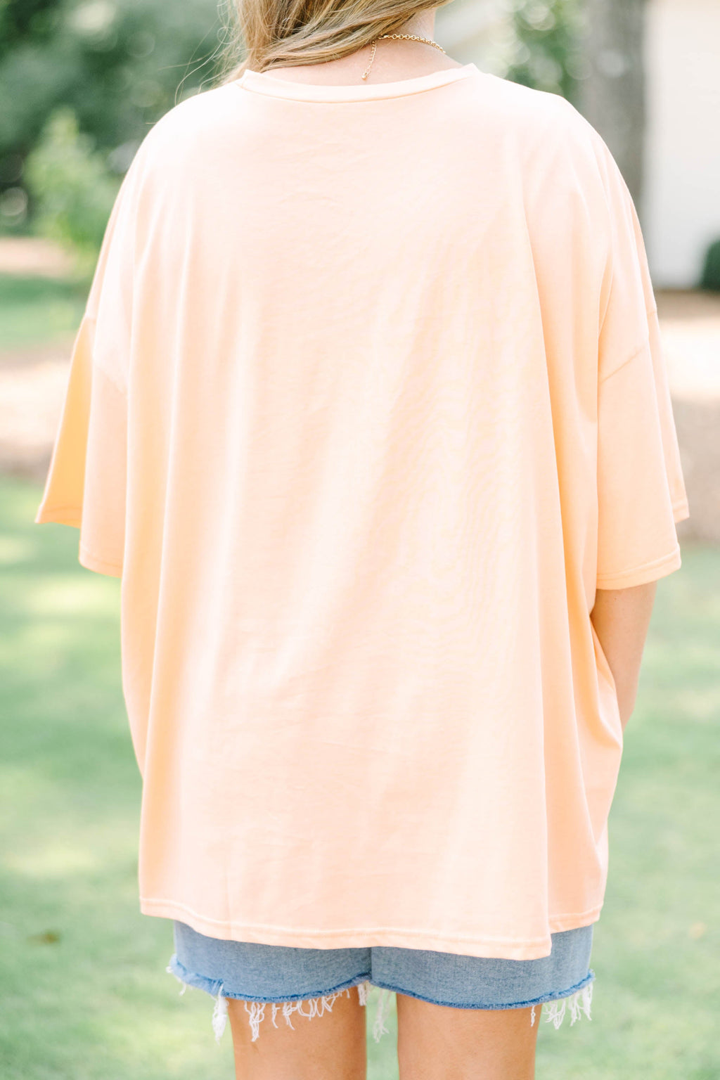 Duck Duck Goose Boyfriend Tee, Neon Coral
