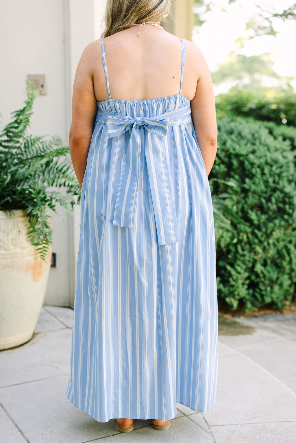Duly Noted Dress, Blue