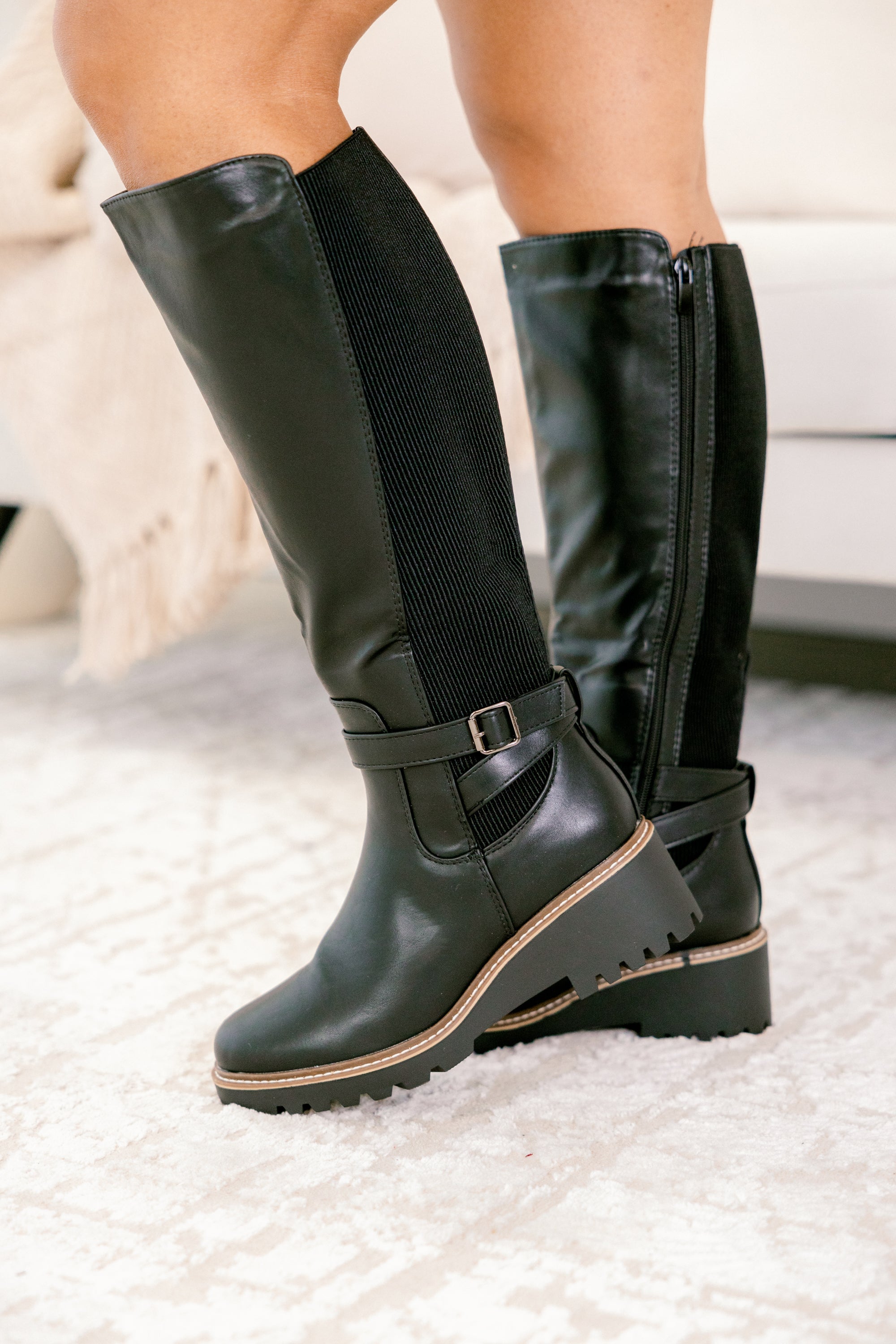 Dynamic Steps Boots, Black