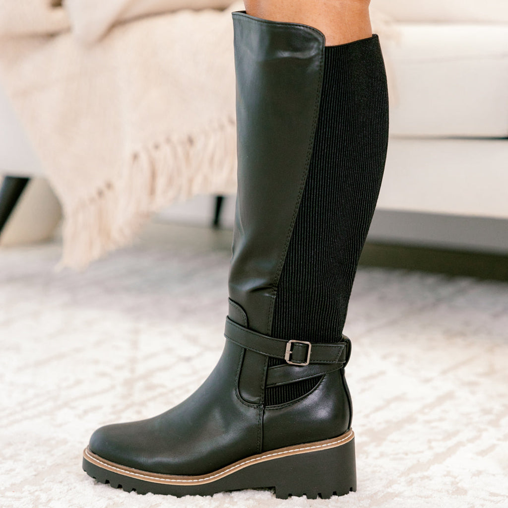 Dynamic Steps Boots, Black