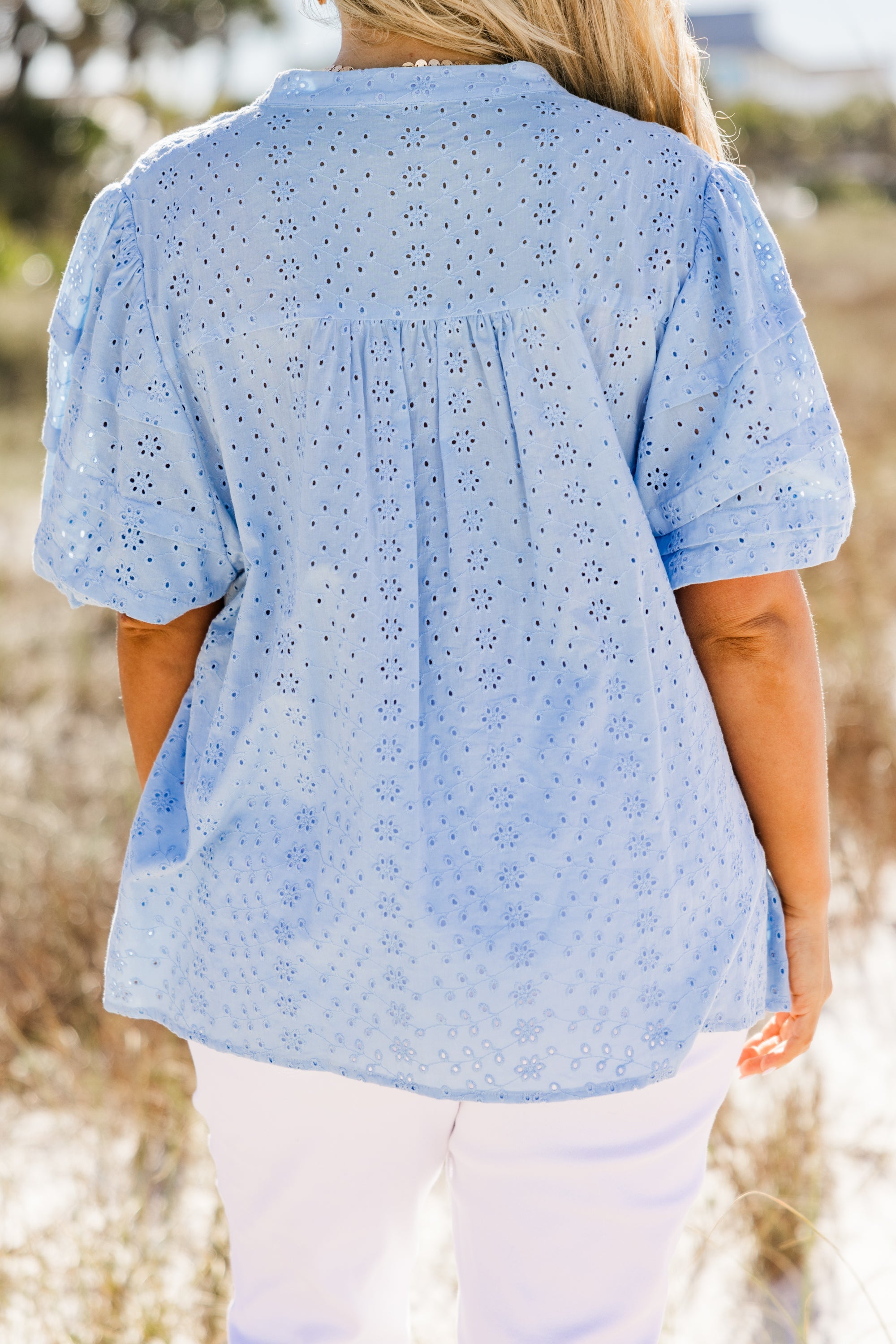 Each Detail Top, Blue
