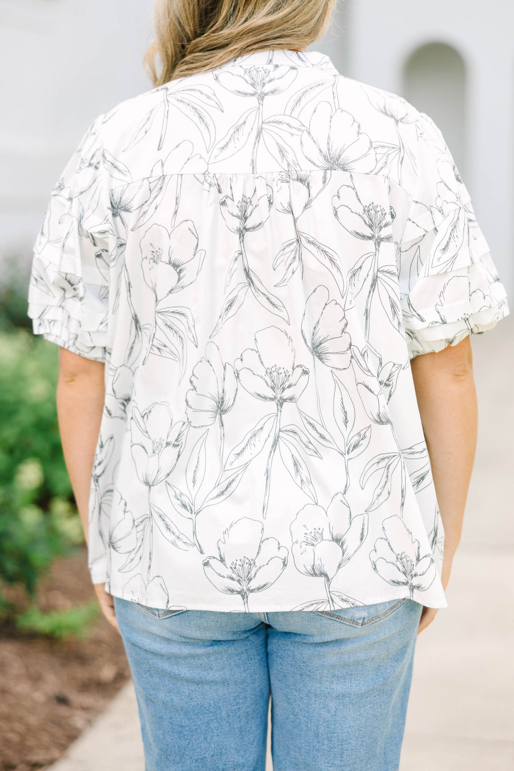 Each Detail Top, Cream