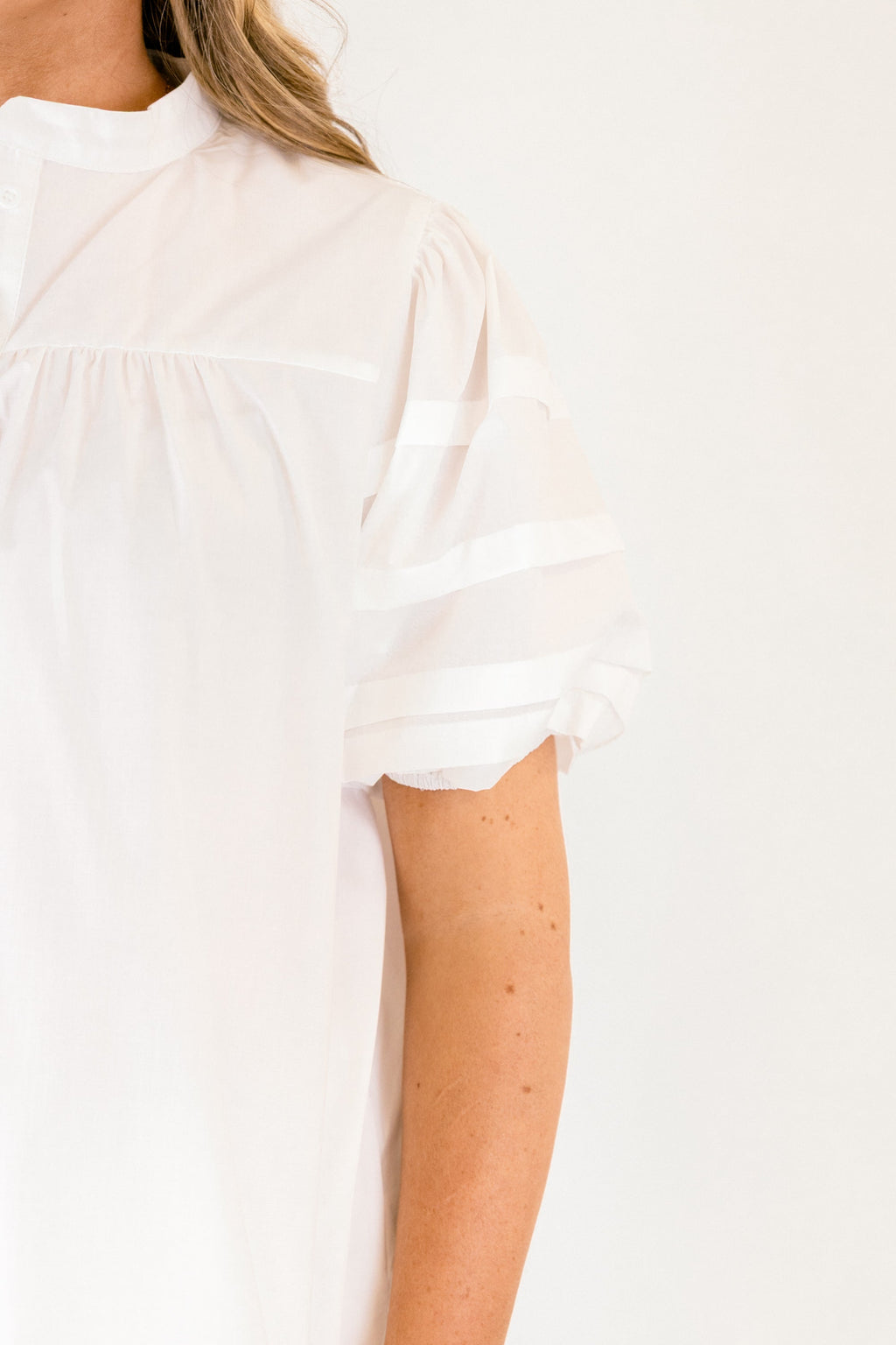 Each Detail Top, Ivory
