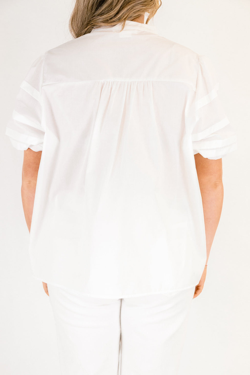 Each Detail Top, Ivory