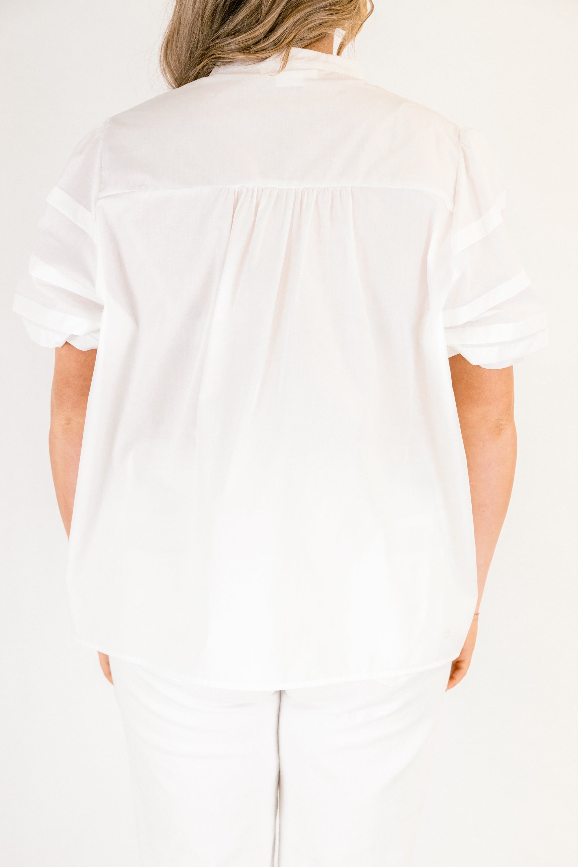 Each Detail Top, Ivory