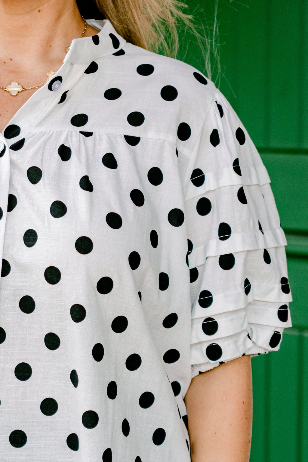 Each Detail Top, White