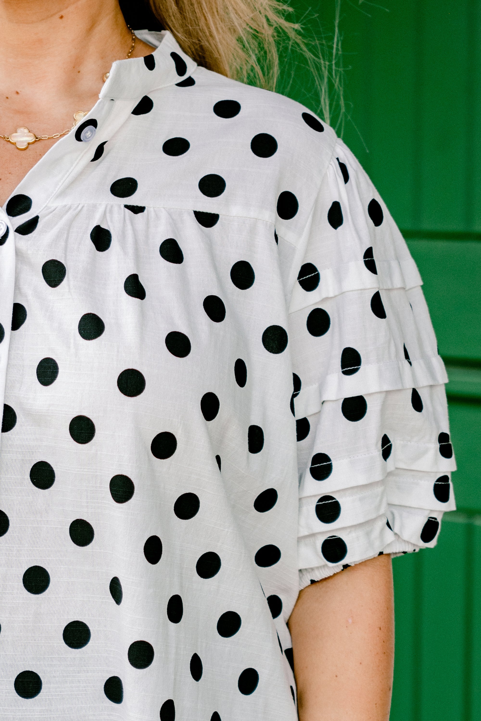 Each Detail Top, White