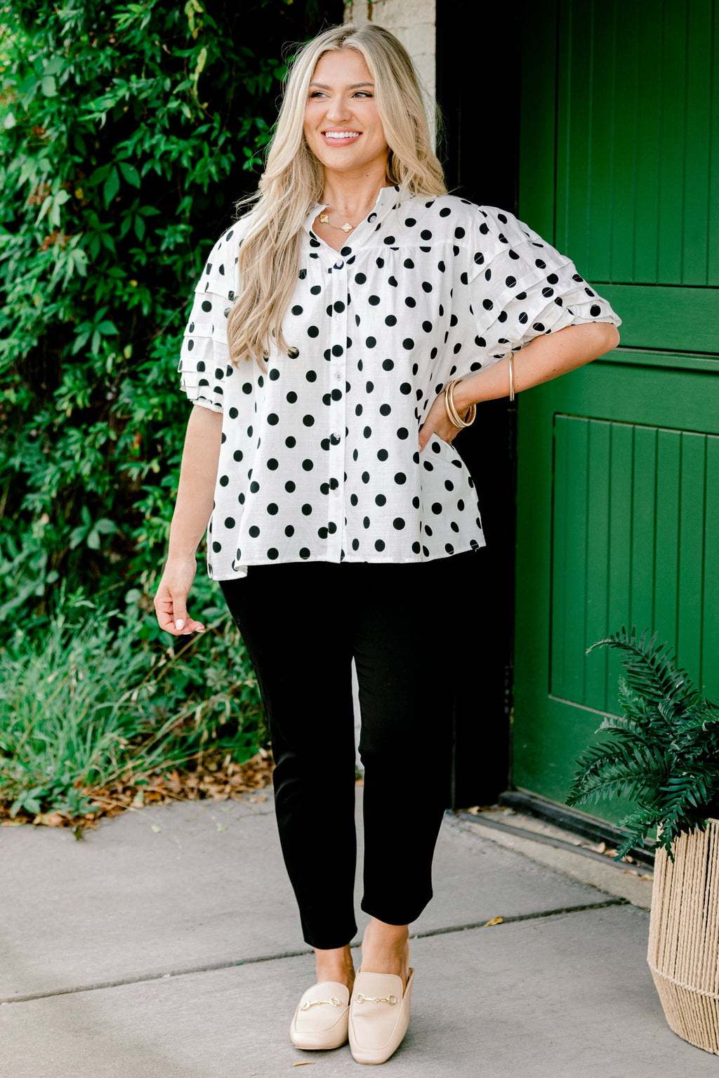 Each Detail Top, White