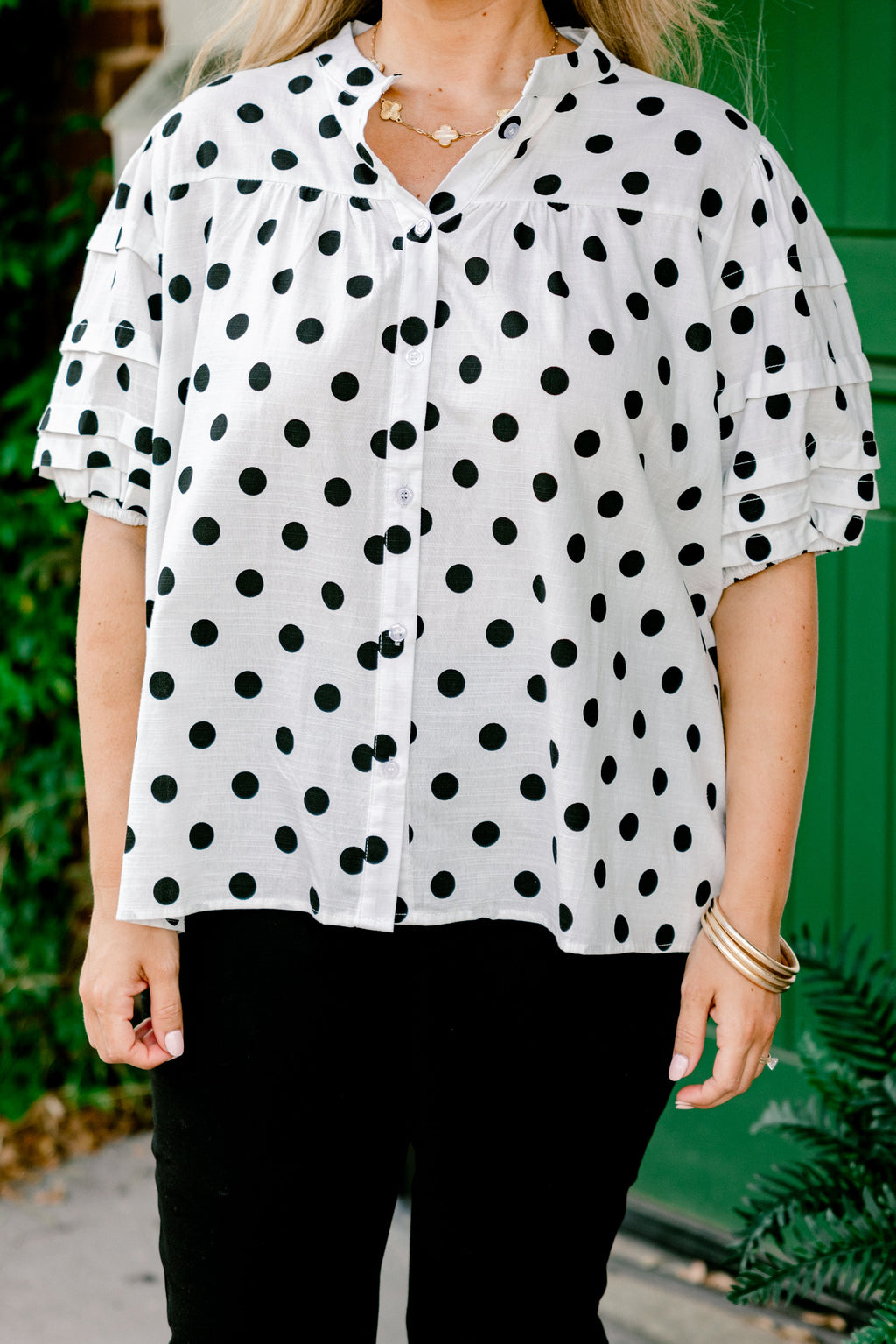 Each Detail Top, White