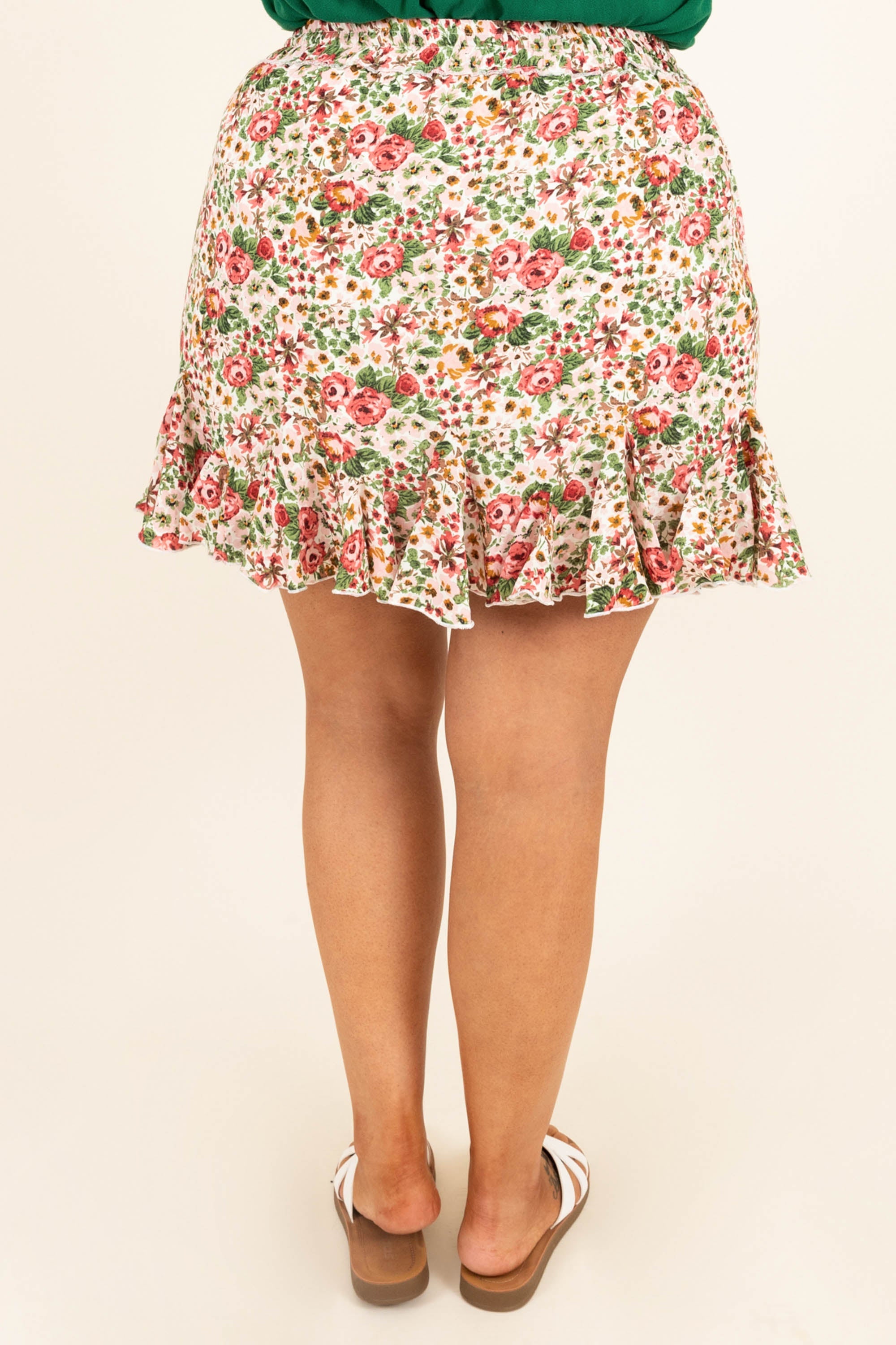 East Of The Sun Skirt, White