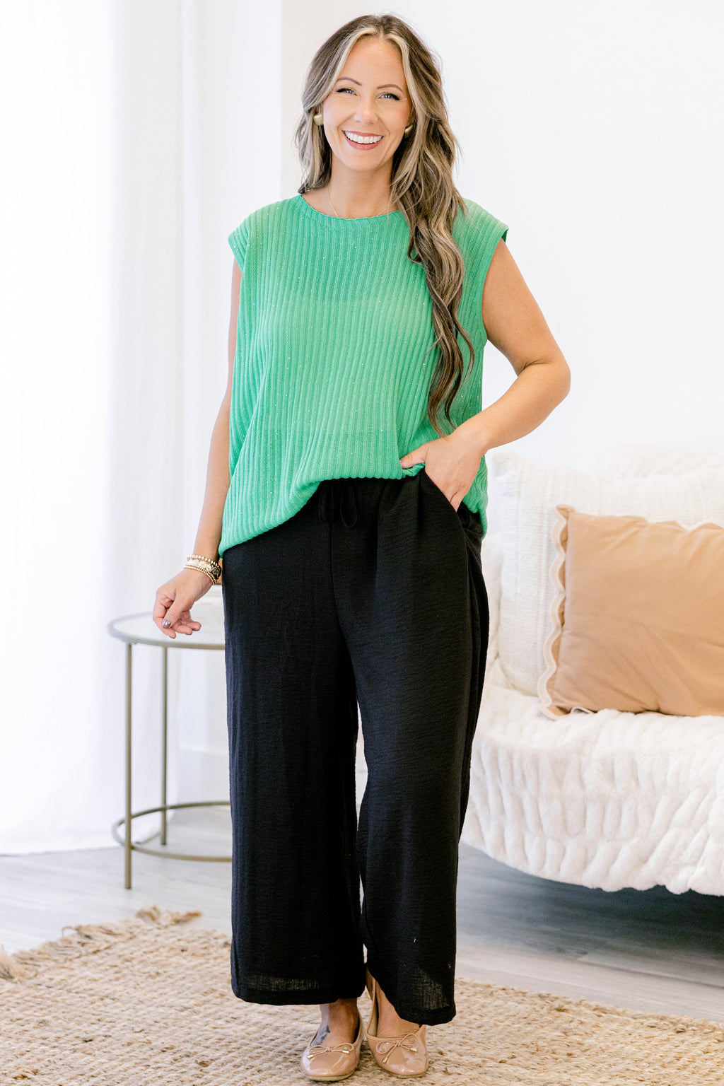 Easy Does It Pants, Black
