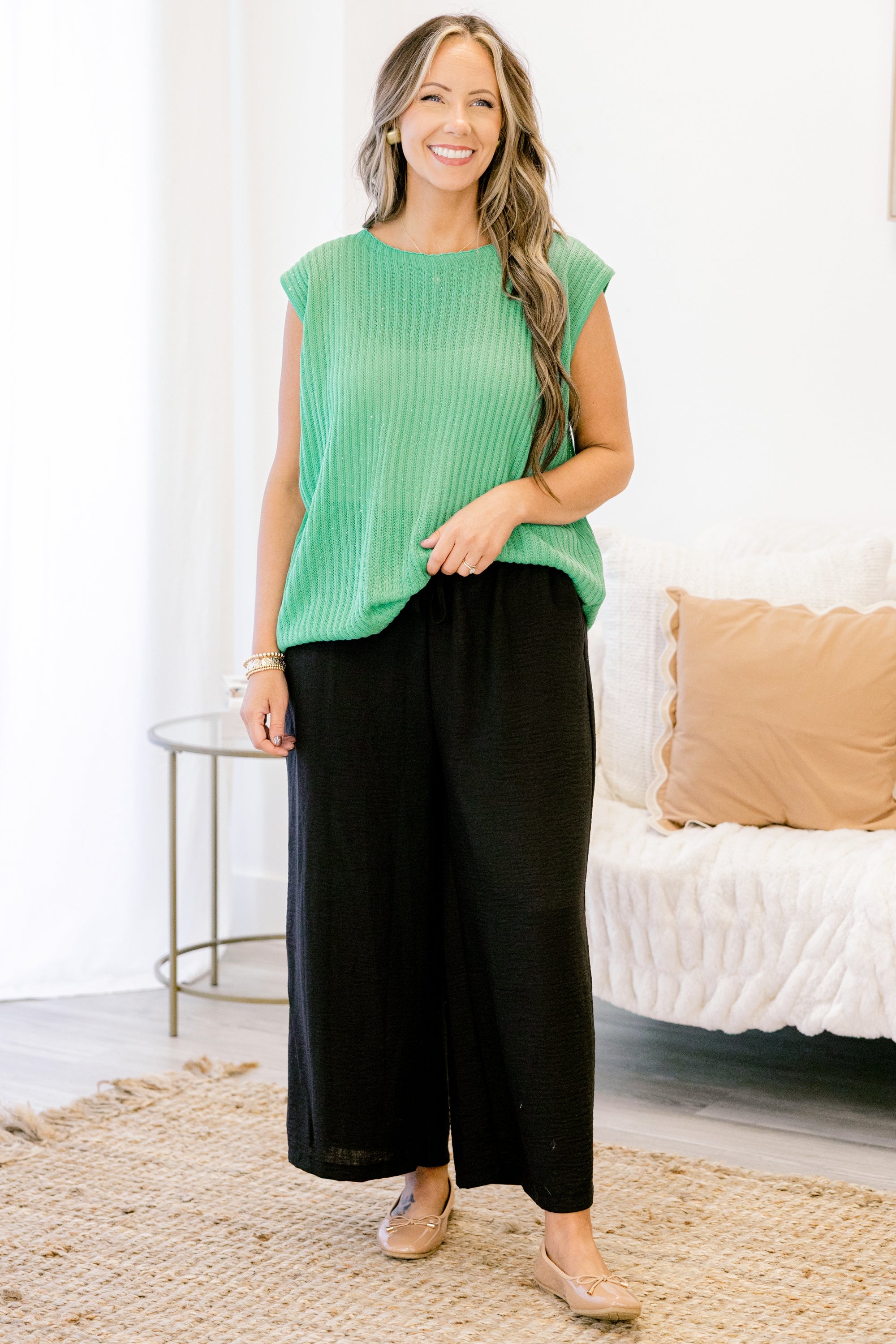 Easy Does It Pants, Black