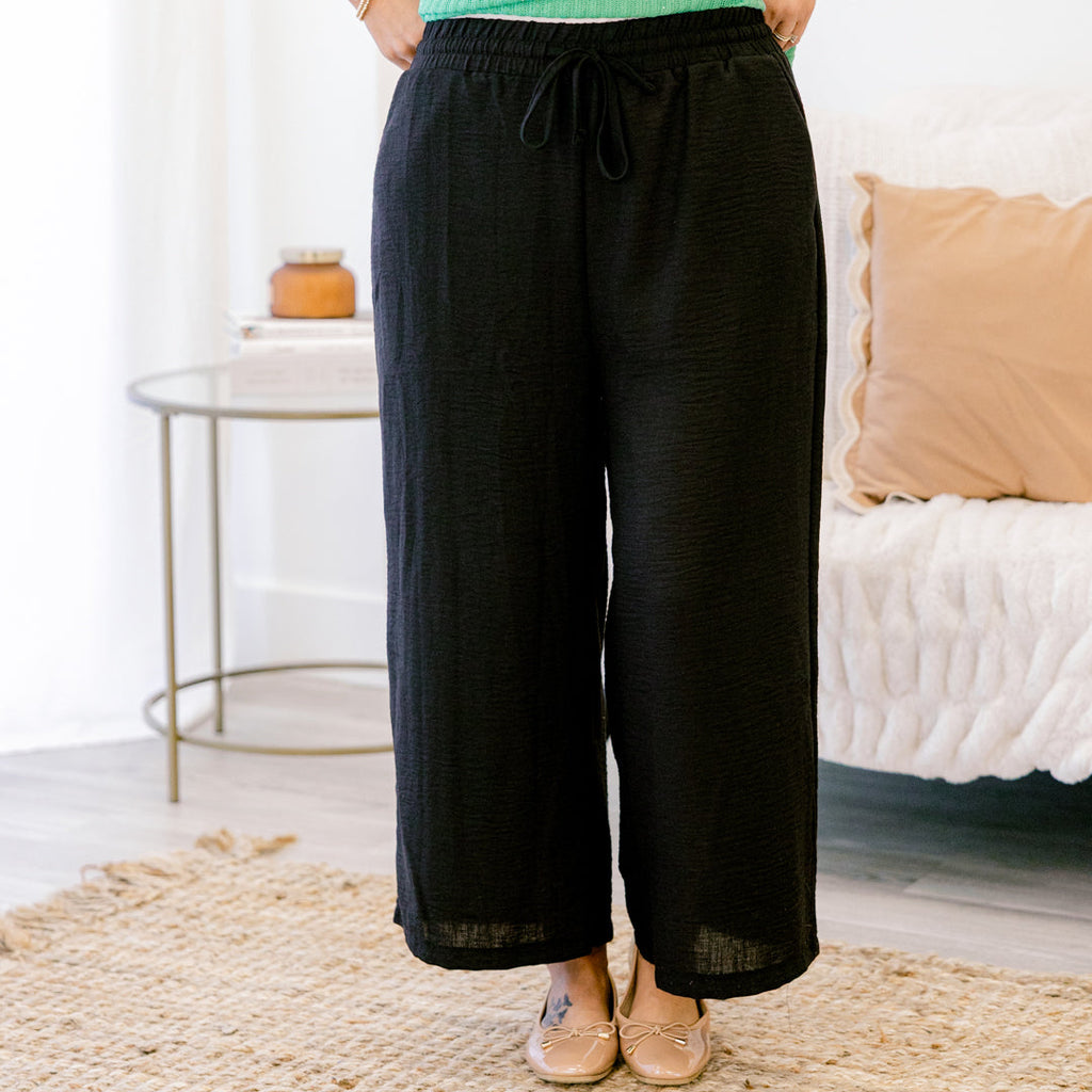 Easy Does It Pants, Black