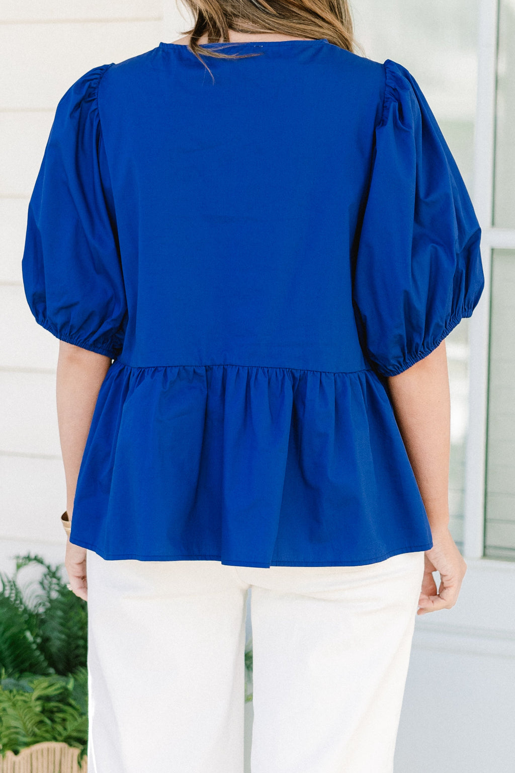 Easy Living Top, Royal Blue