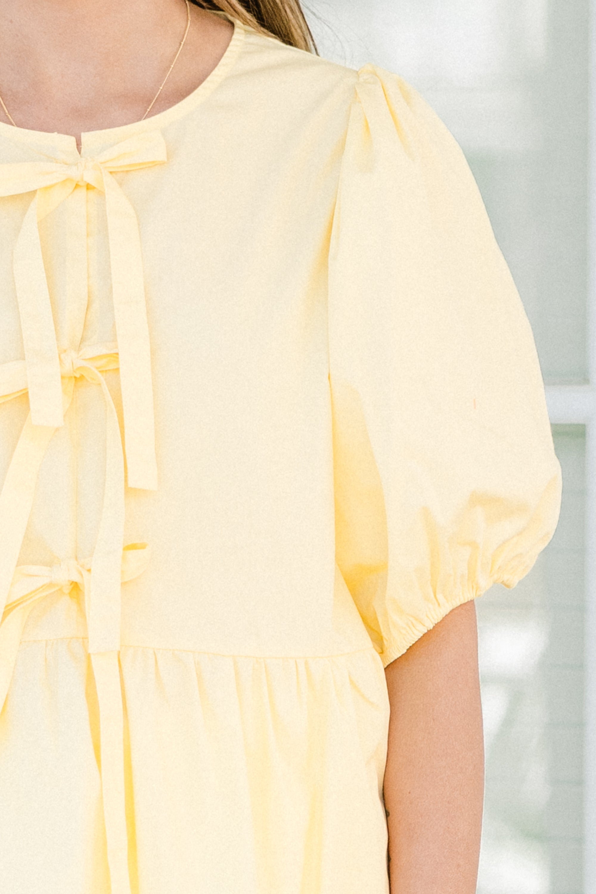 Easy Living Top, Yellow