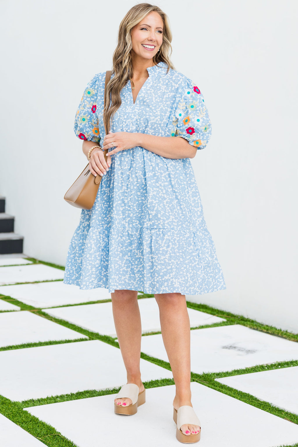 Easy Romance Dress, Blue