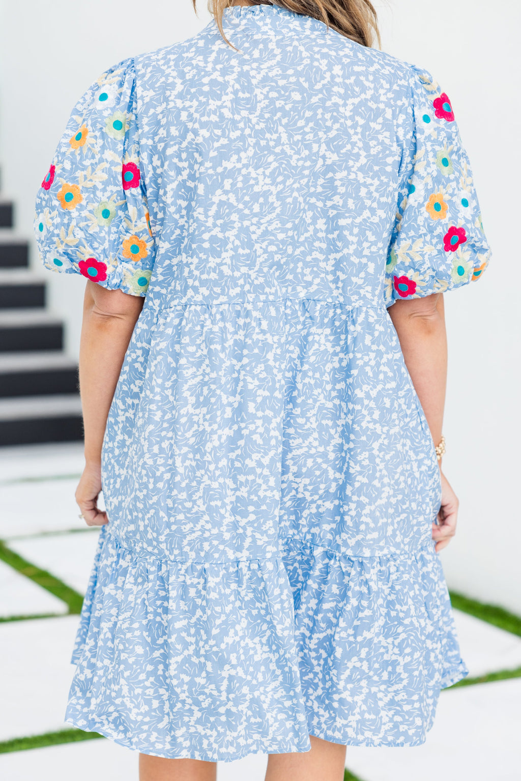 Easy Romance Dress, Blue