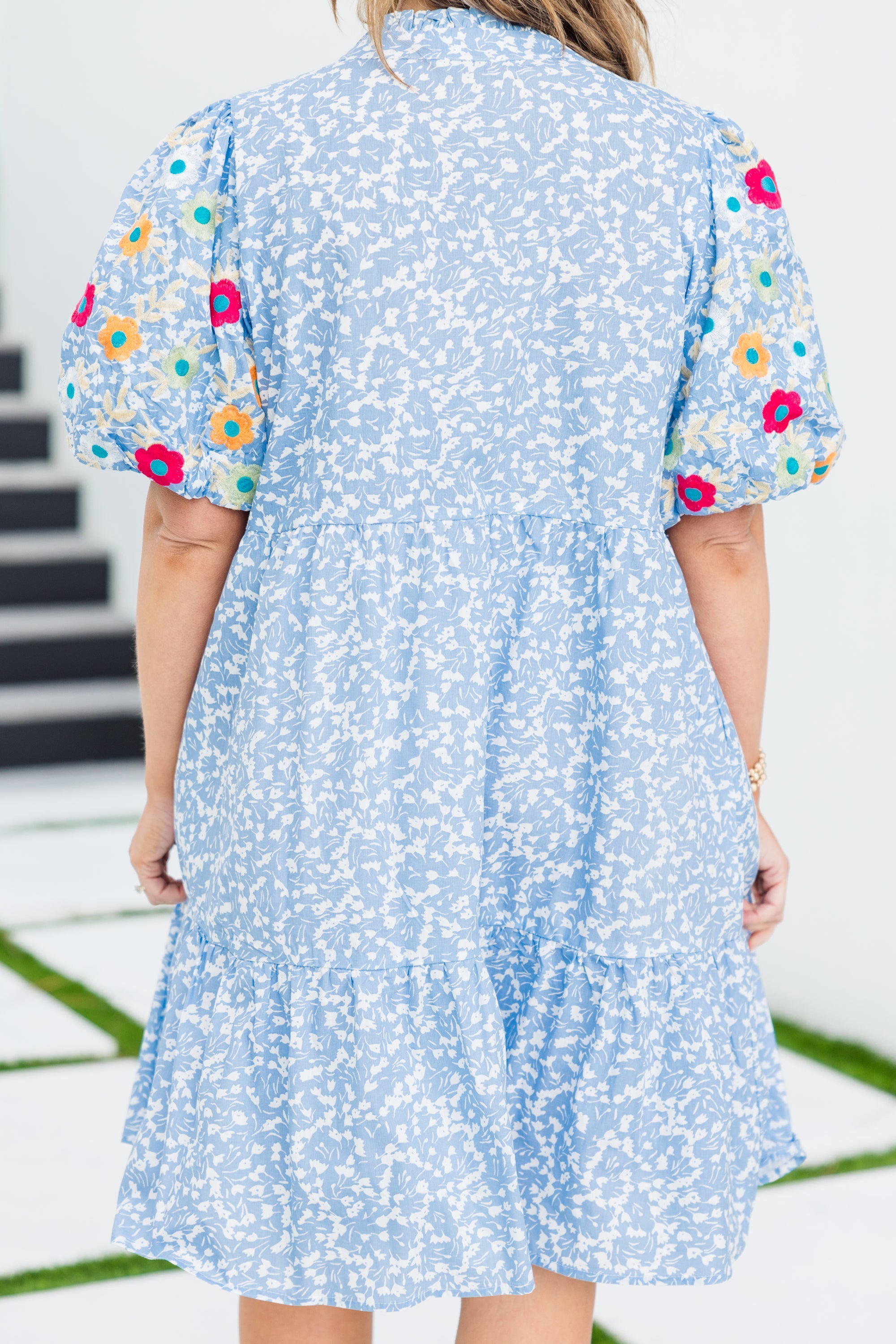 Easy Romance Dress, Blue
