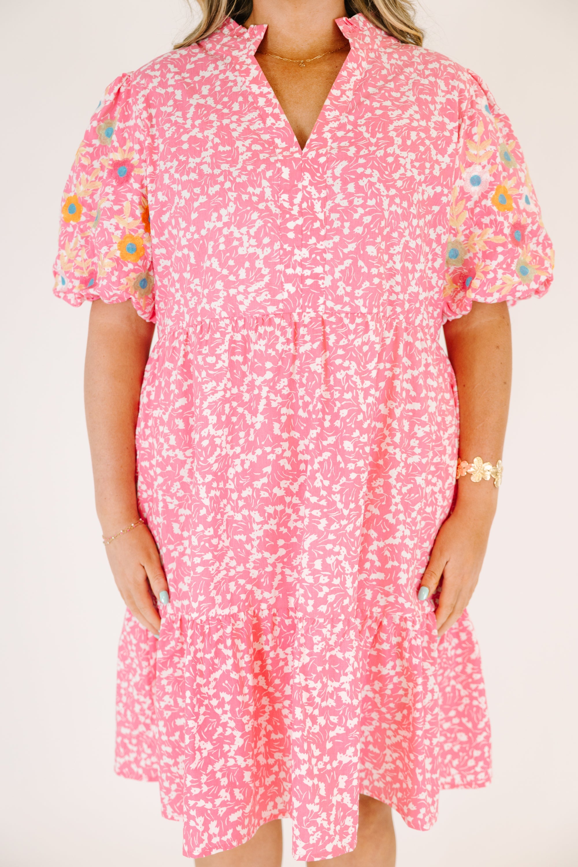 Easy Romance Dress, Pink