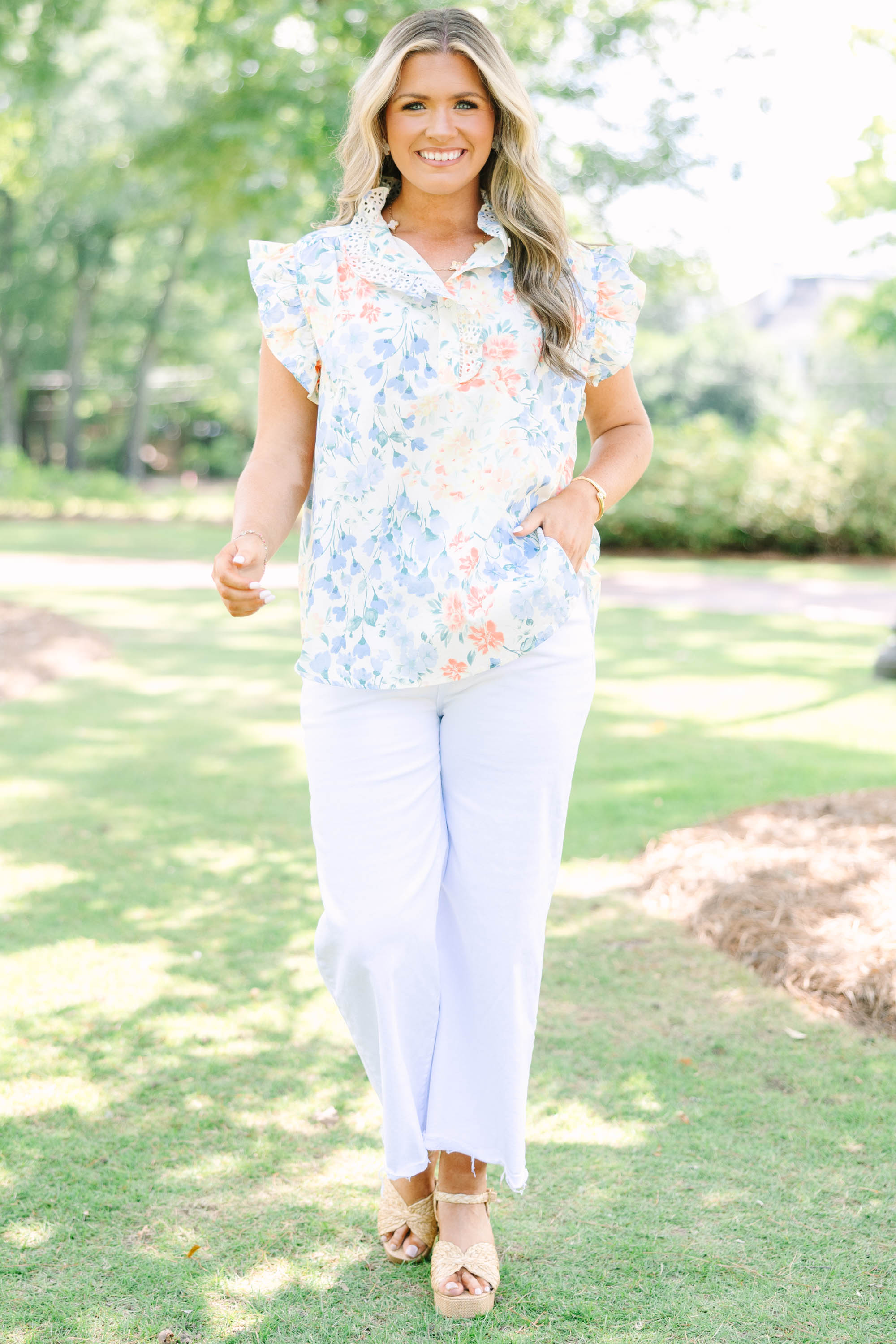 Effortlessly Bright Top, White
