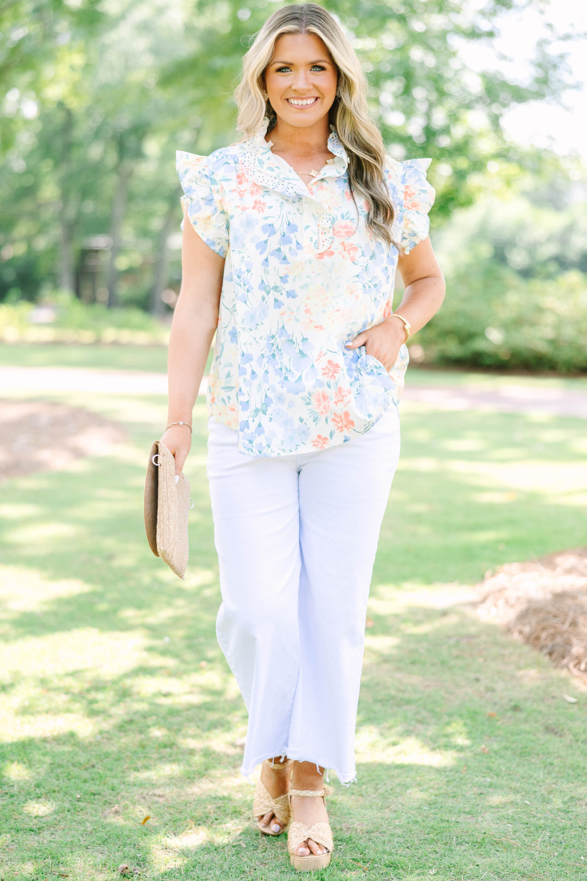 Effortlessly Bright Top, White