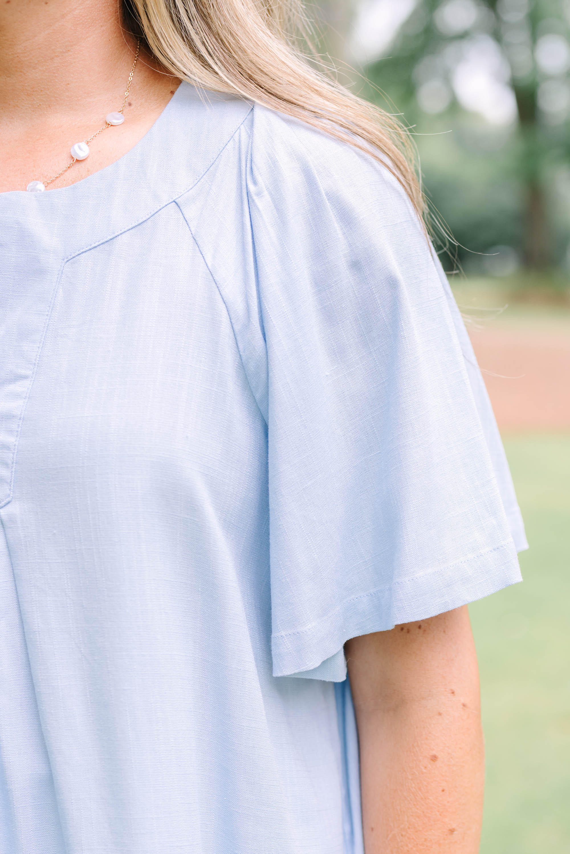 Effortlessly Easy Top, Blue