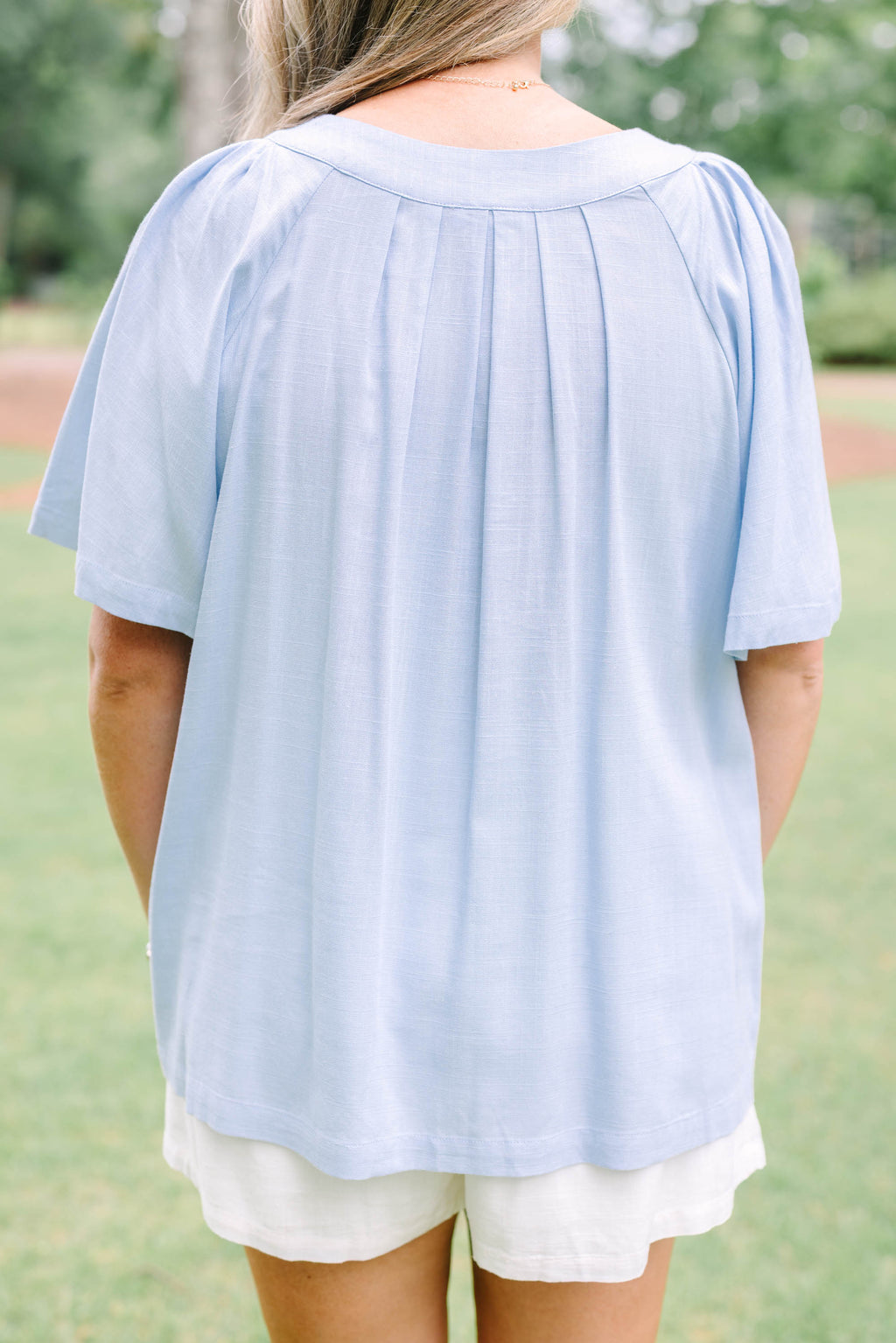Effortlessly Easy Top, Blue