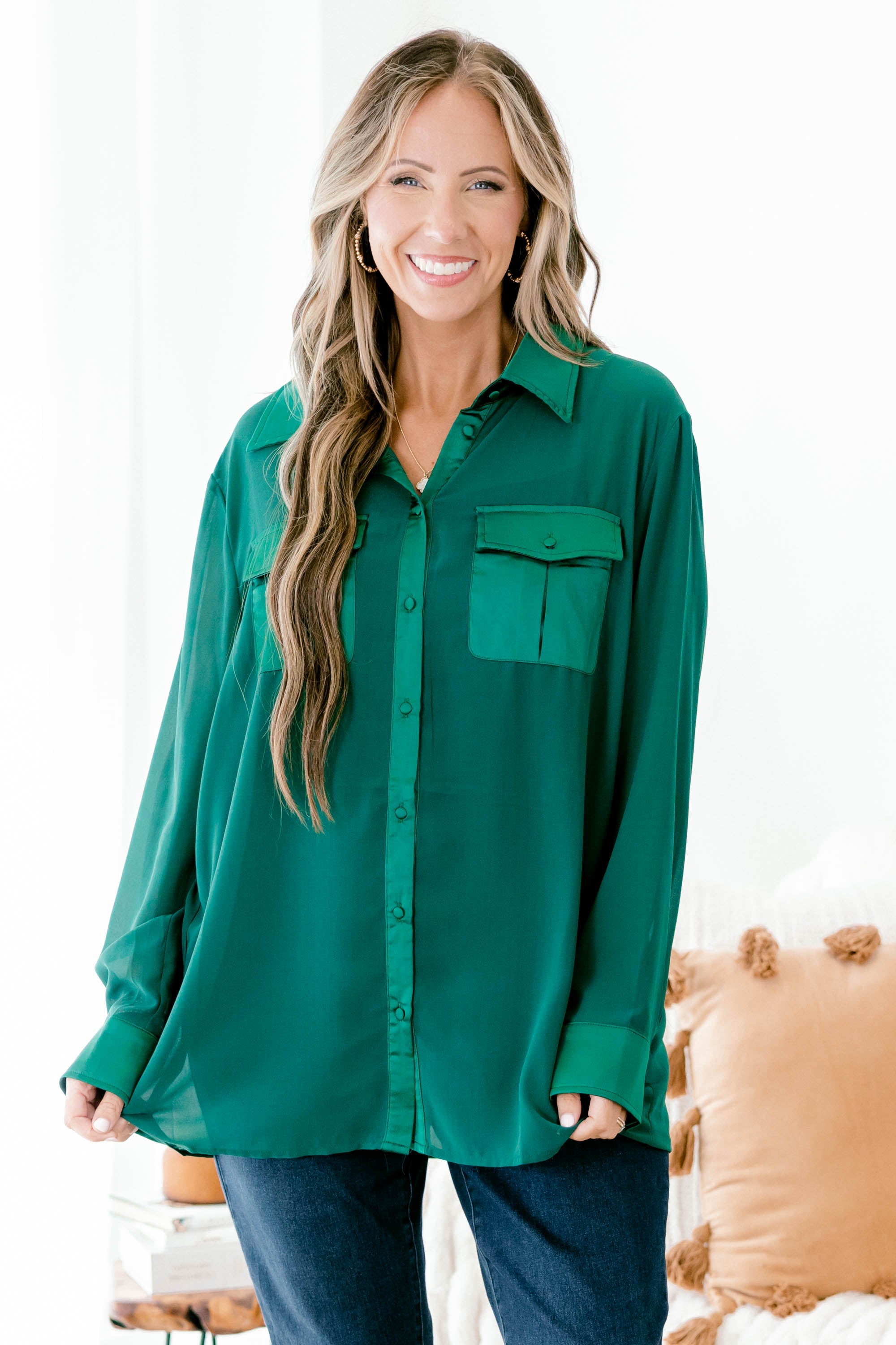 Ella Top, Hunter Green