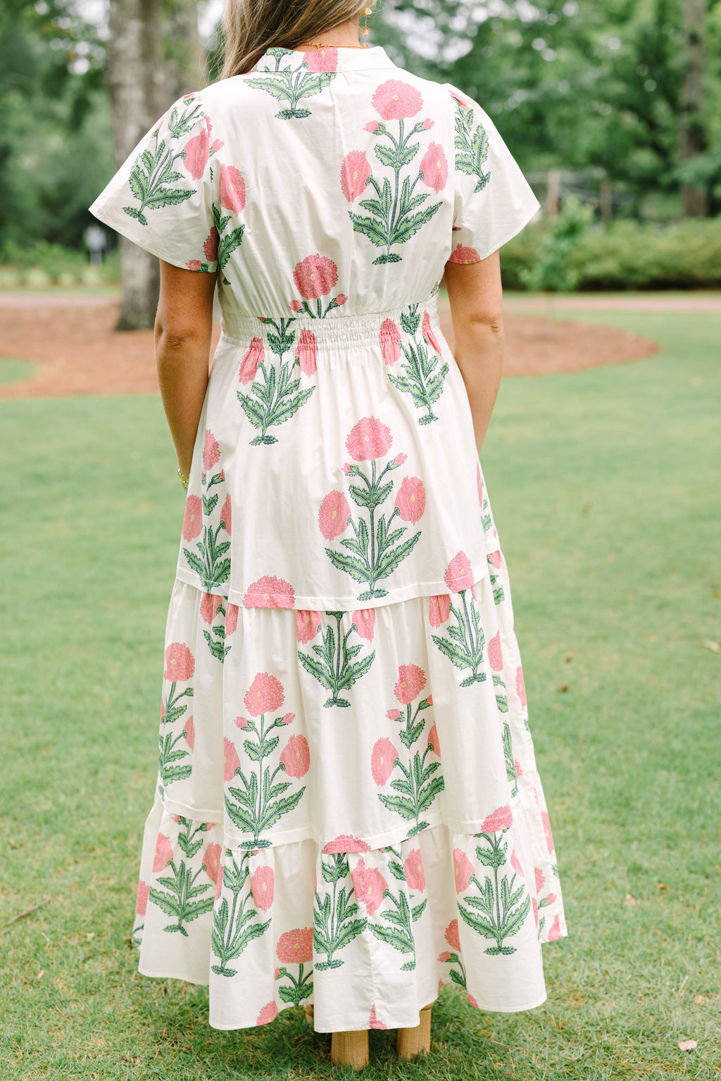 Enchanting Moments Maxi Dress, Cream