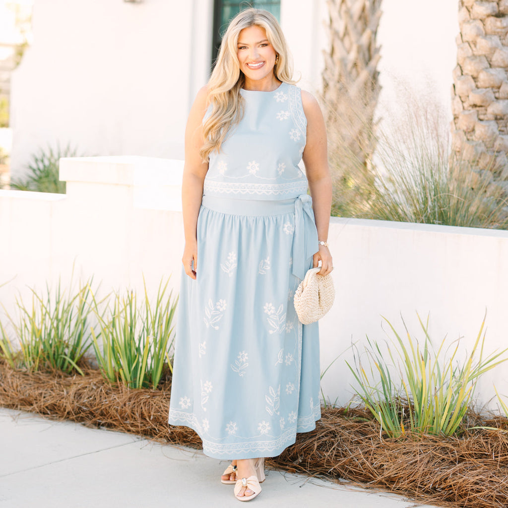 Endless Love Top, Blue