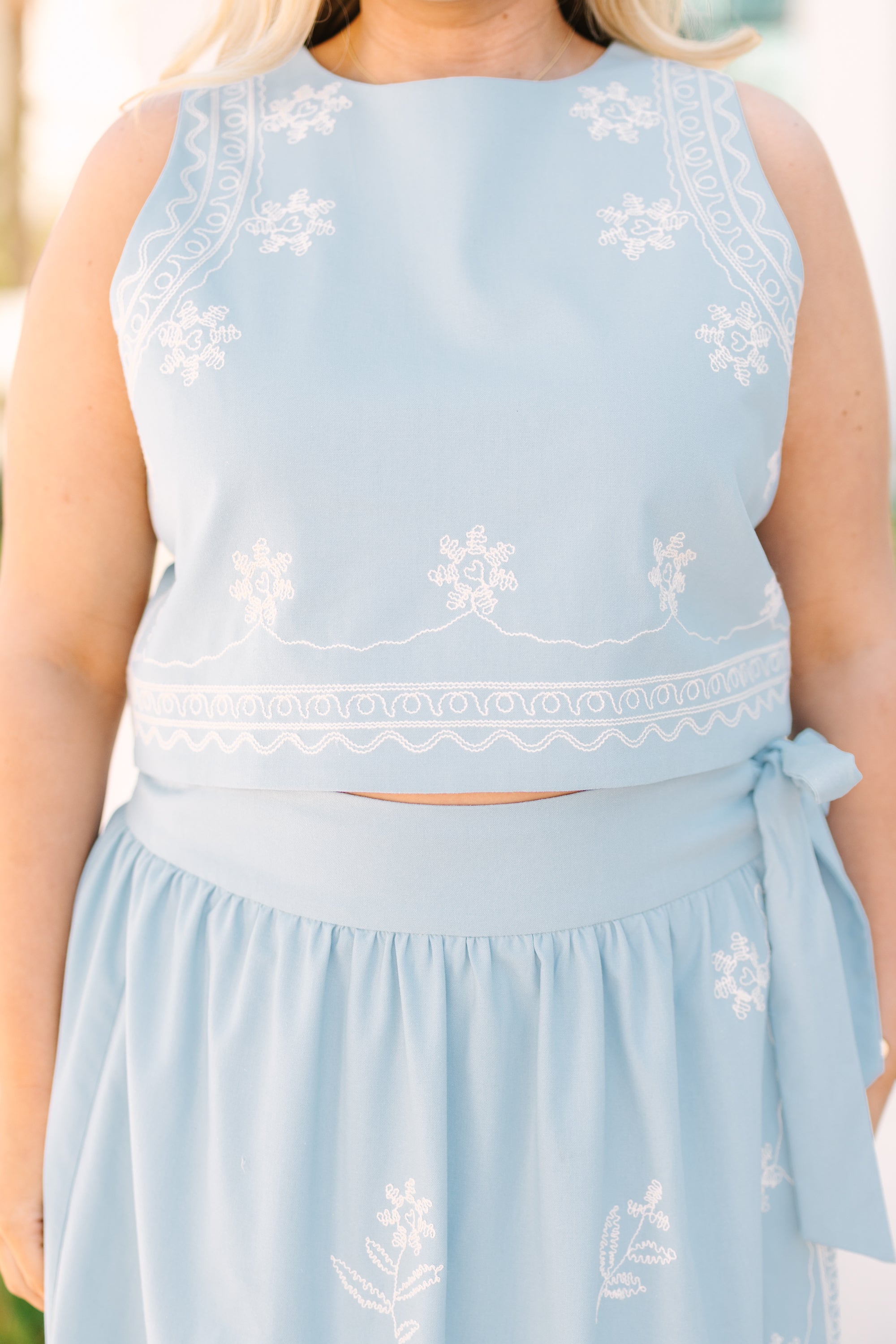 Endless Love Top, Blue