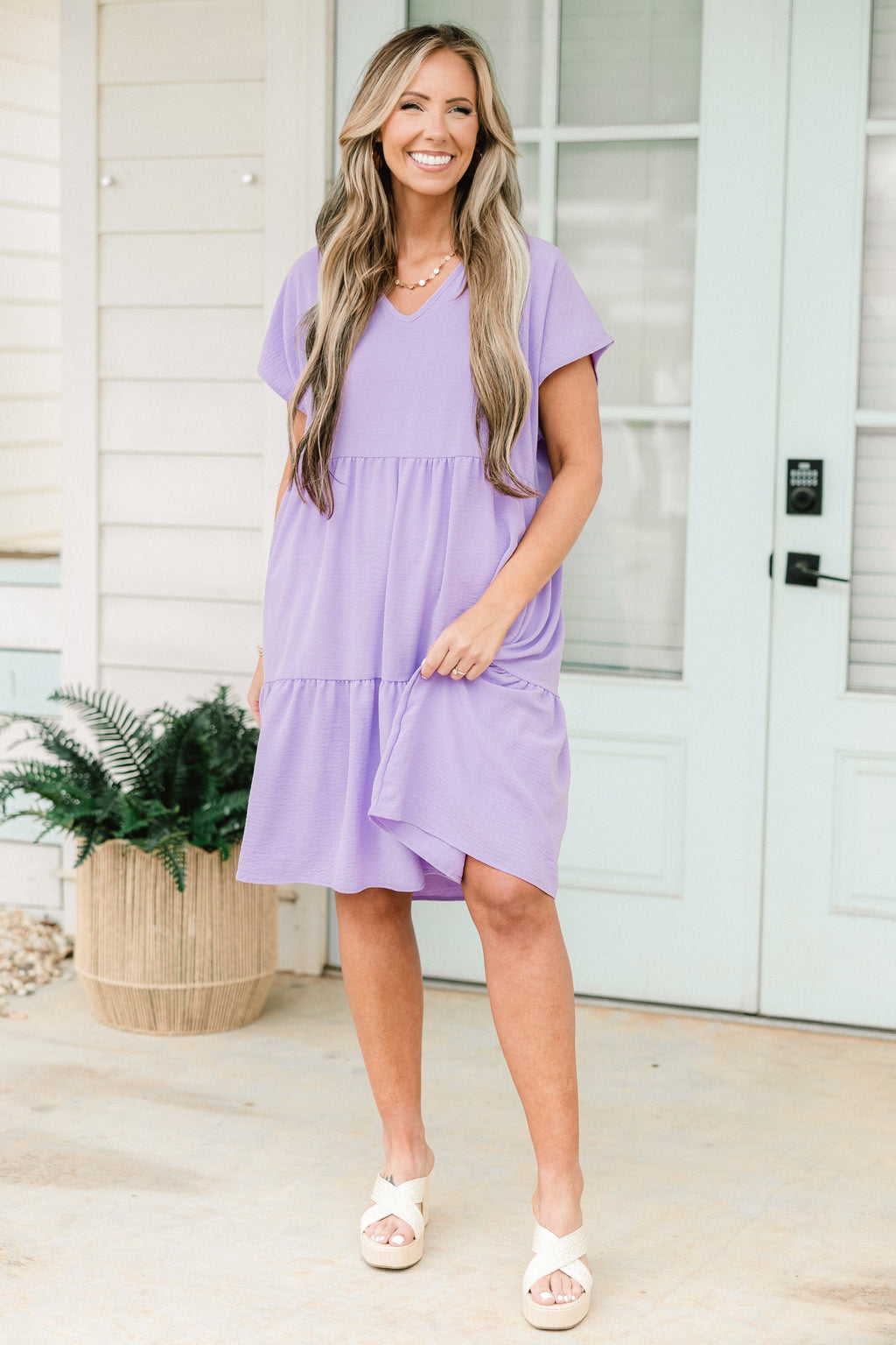 Enjoy The View Dress, Lavender