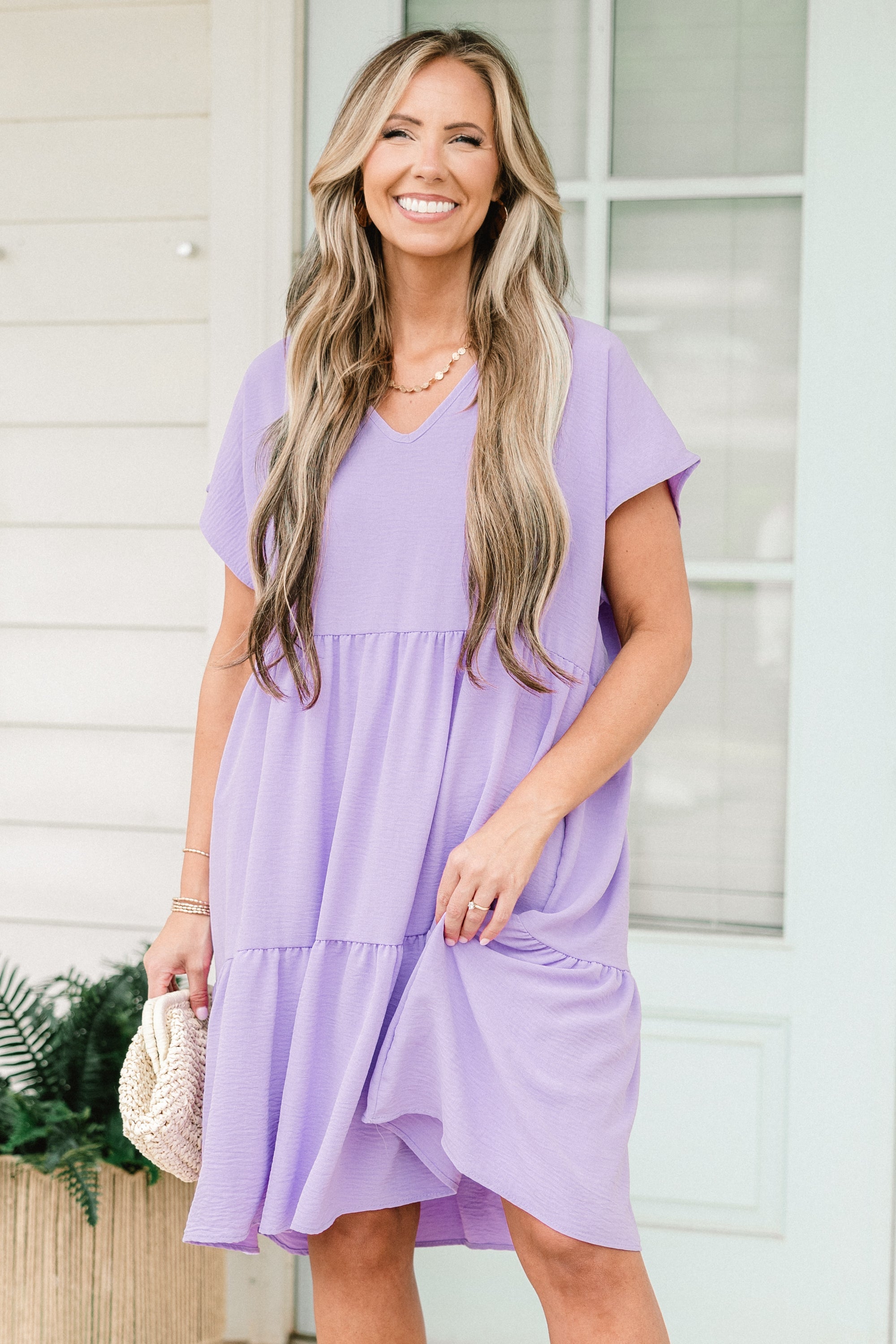Enjoy The View Dress, Lavender