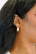 Essential Shine Earrings, Gold