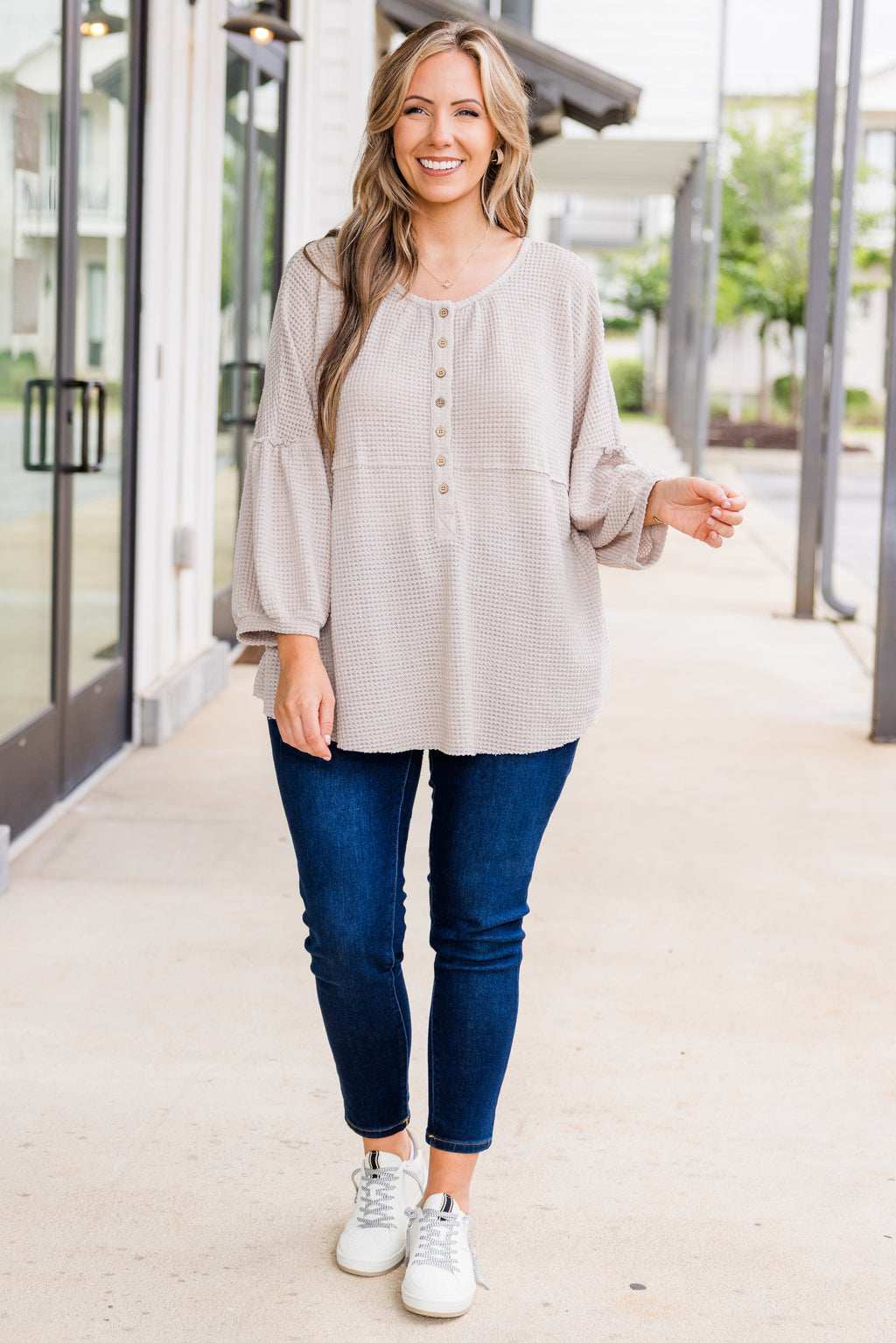 Eternal Embrace Top, Beige