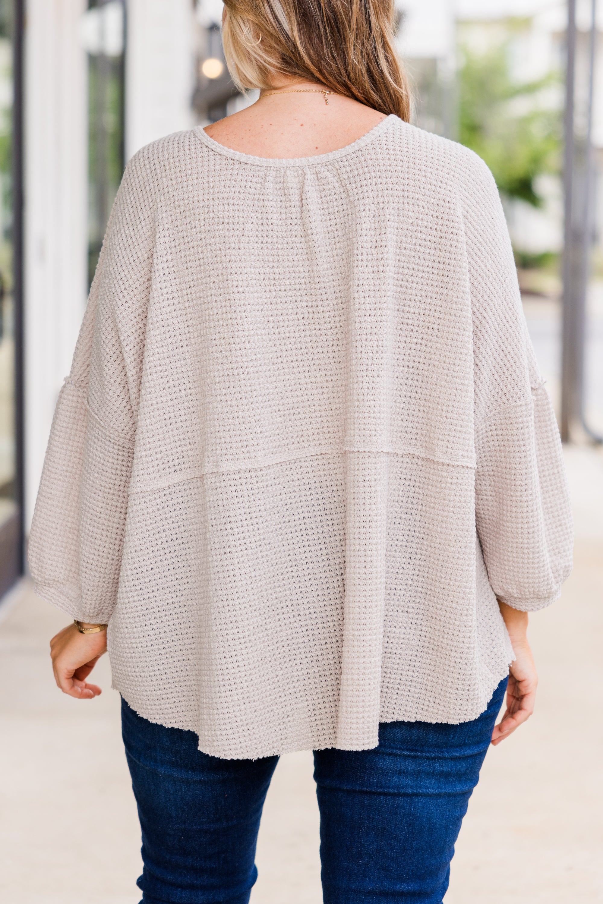 Eternal Embrace Top, Beige