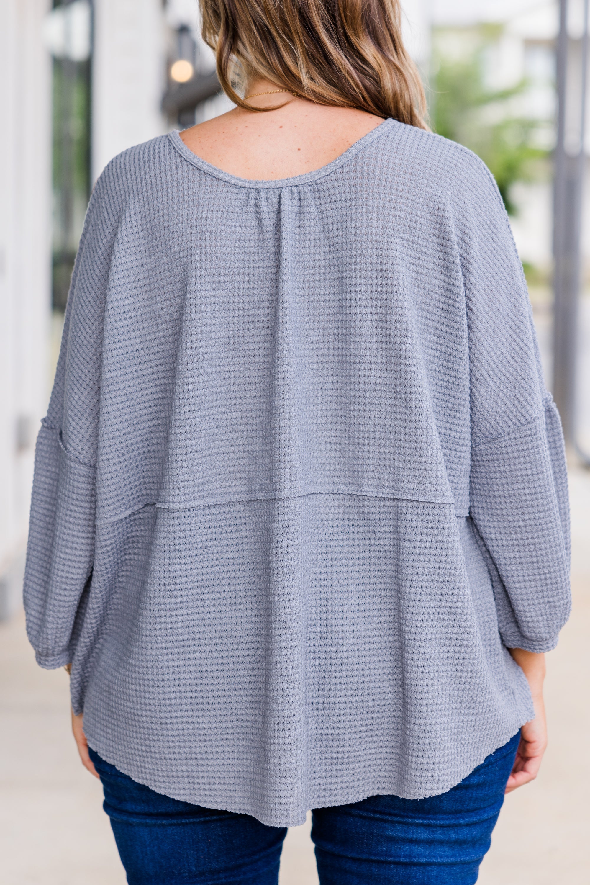 Eternal Embrace Top, Grey