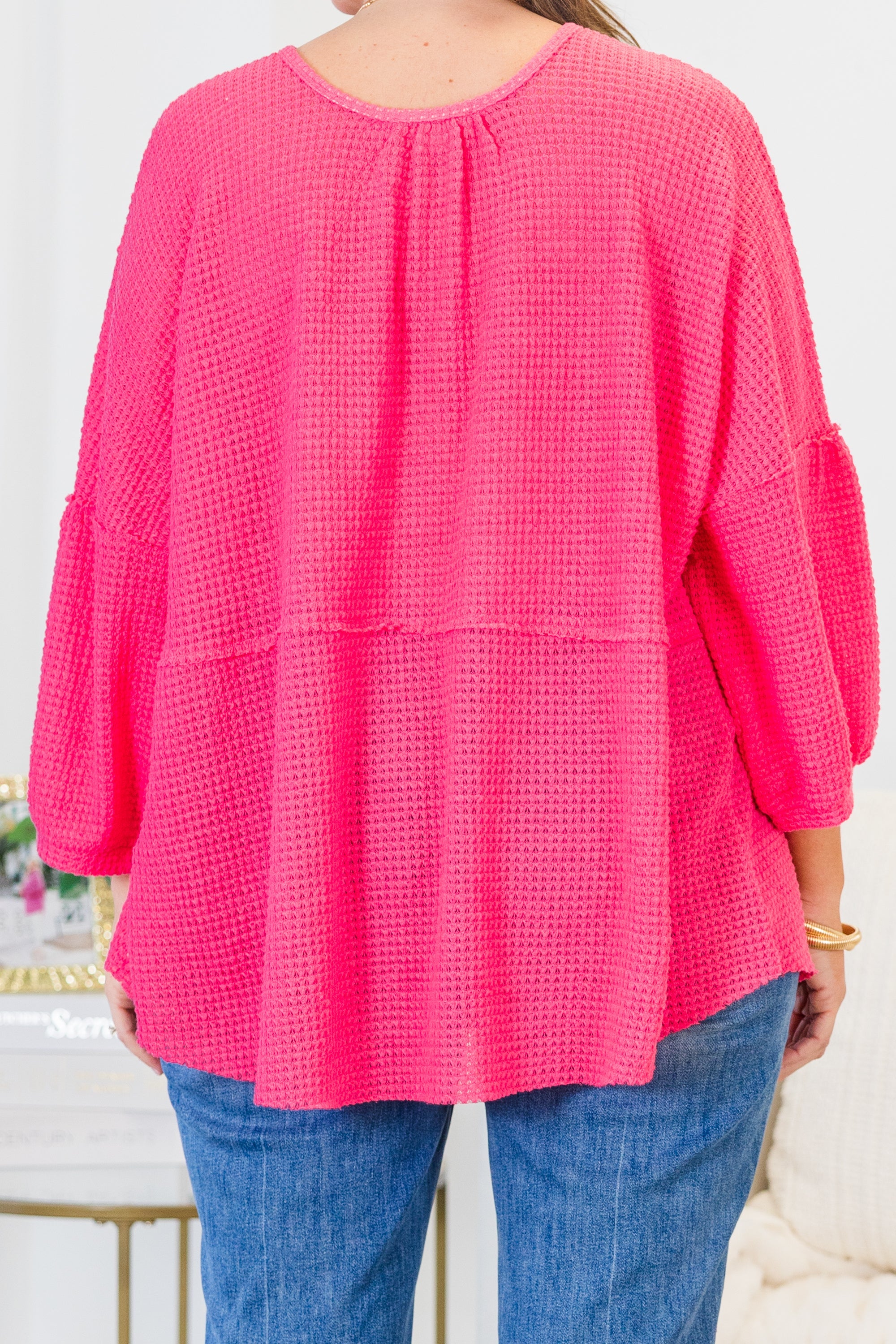 Eternal Embrace Top, Hot Pink