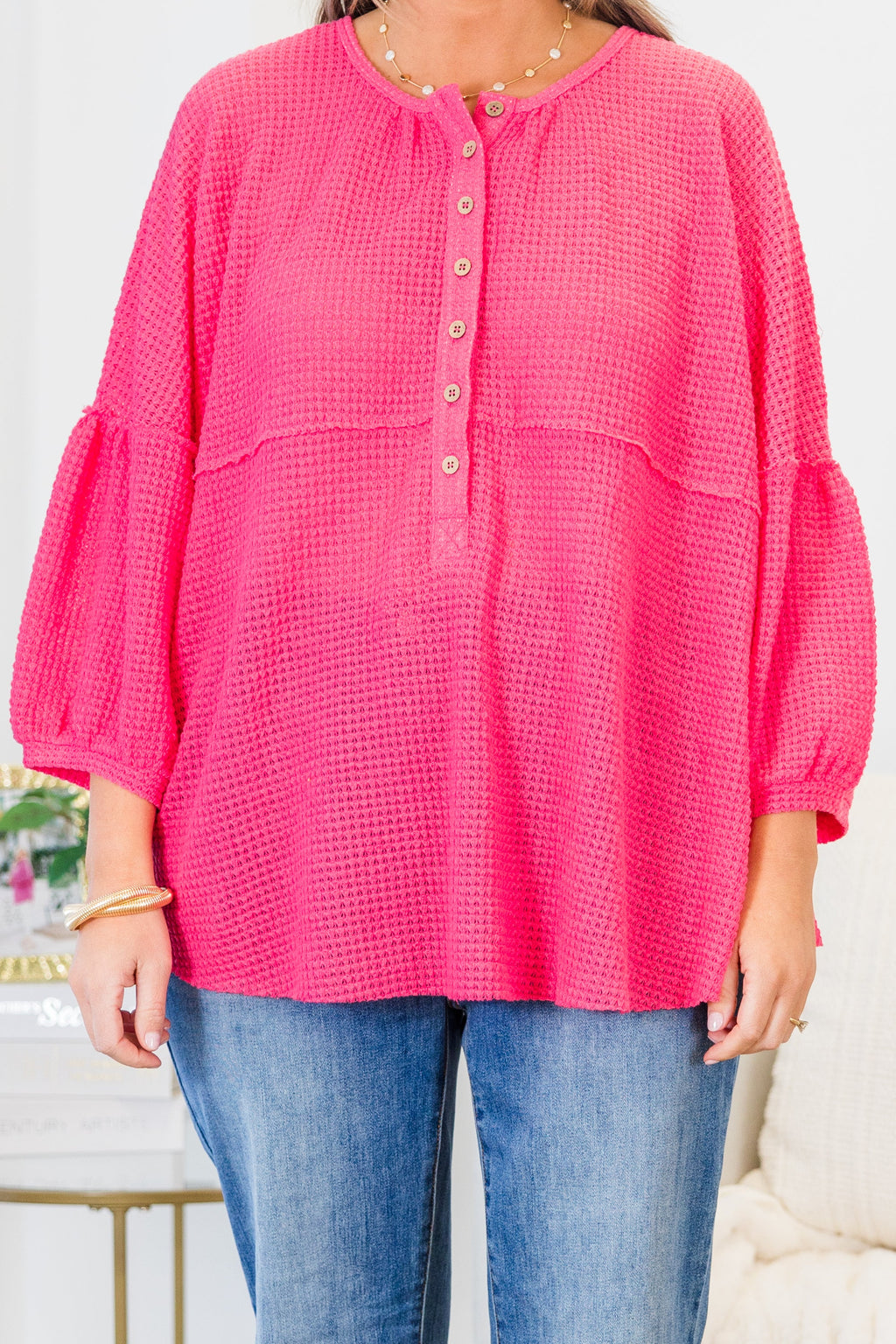 Eternal Embrace Top, Hot Pink