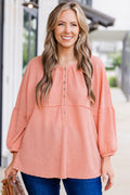 Eternal Embrace Top, Peach