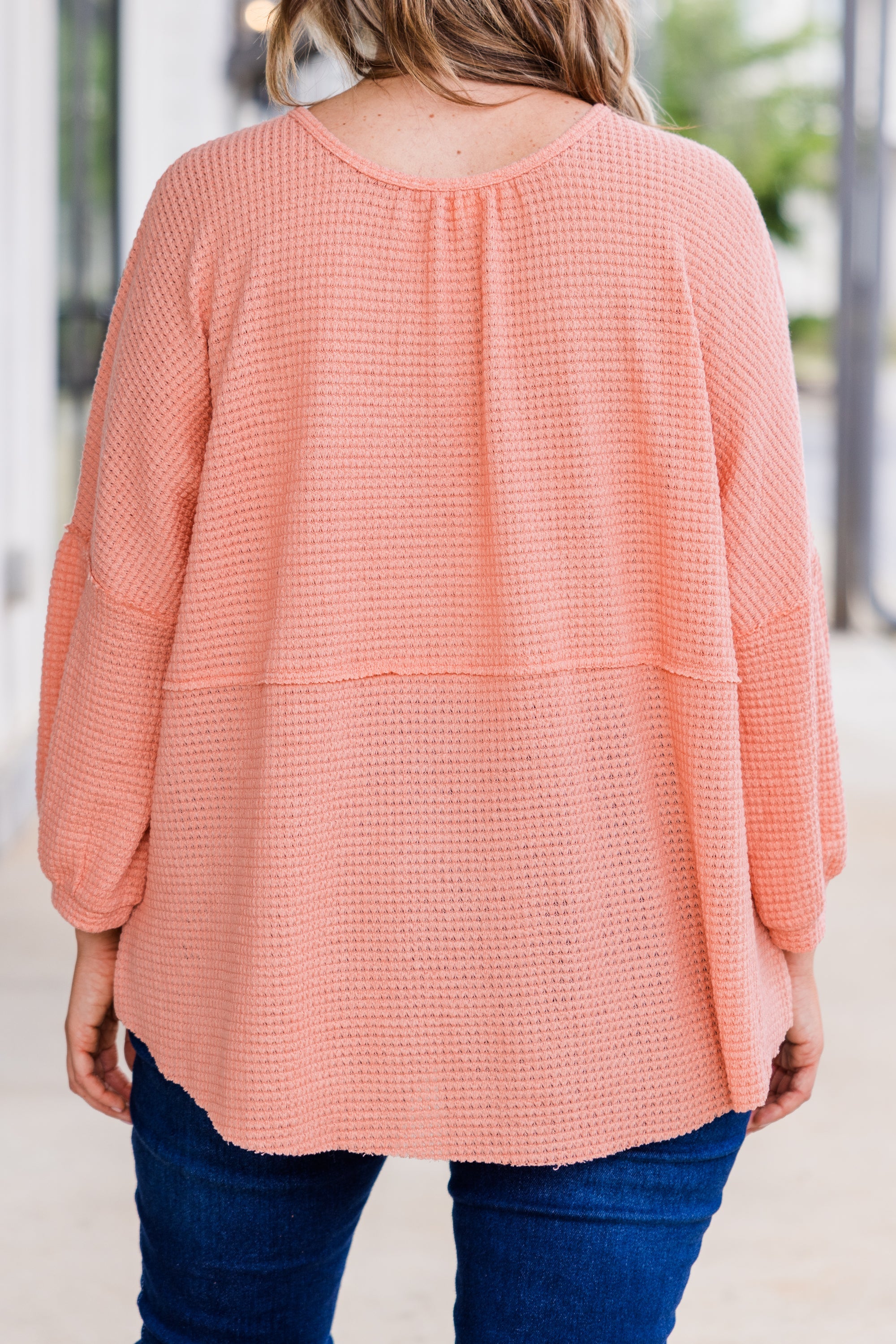 Eternal Embrace Top, Peach