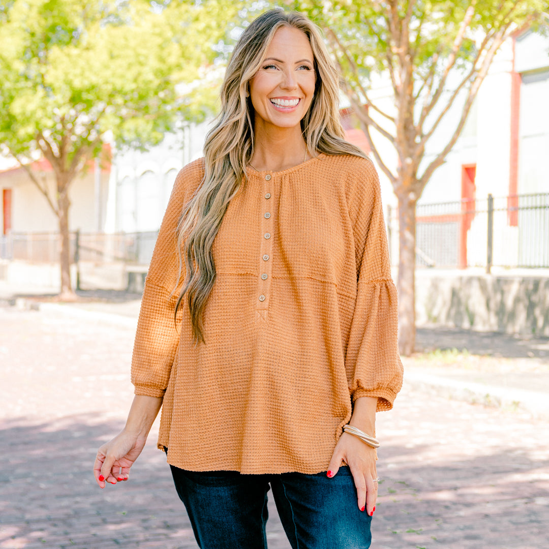 Eternal Embrace Top, Rust