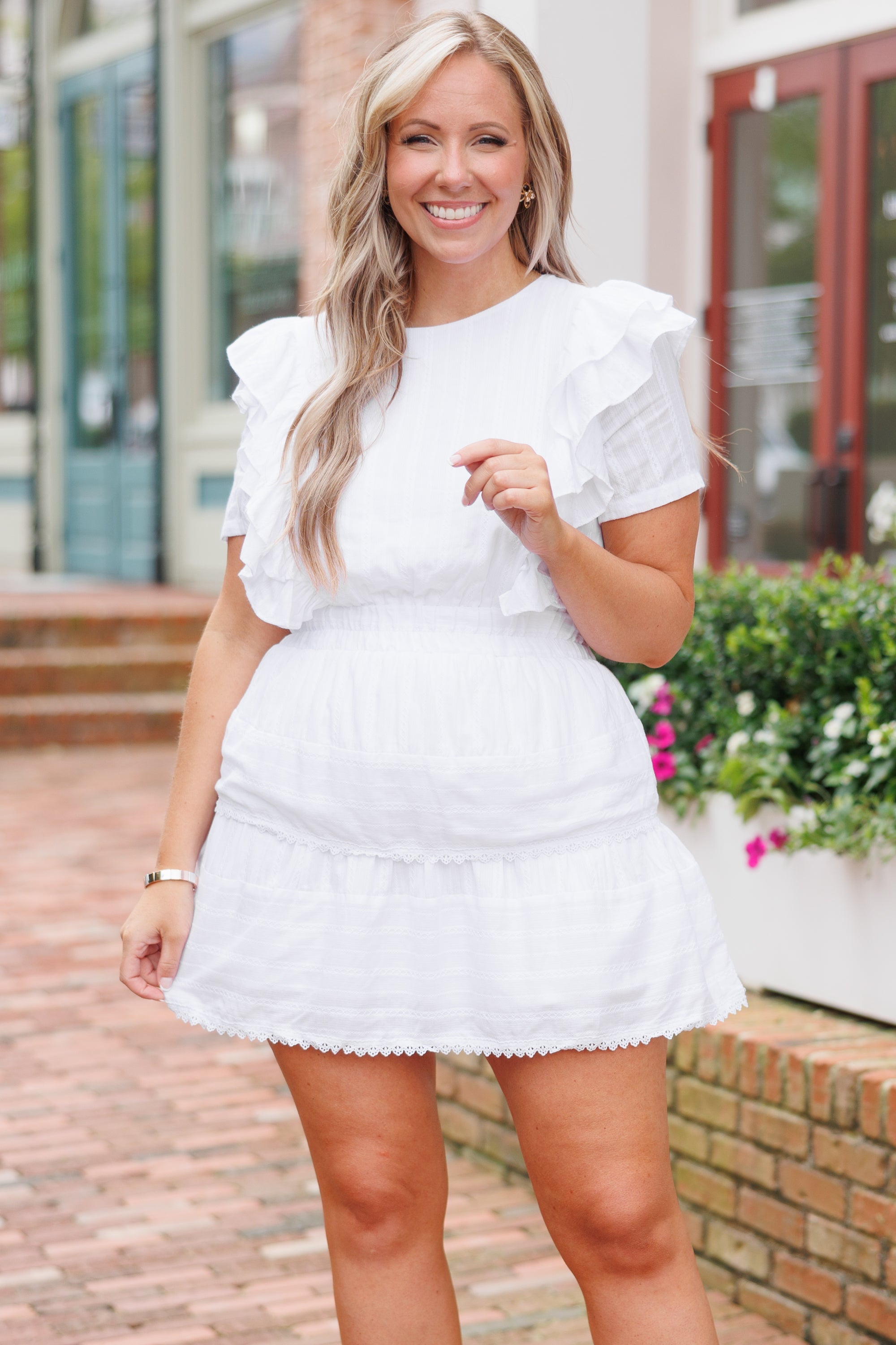 Eternal Love Dress, White