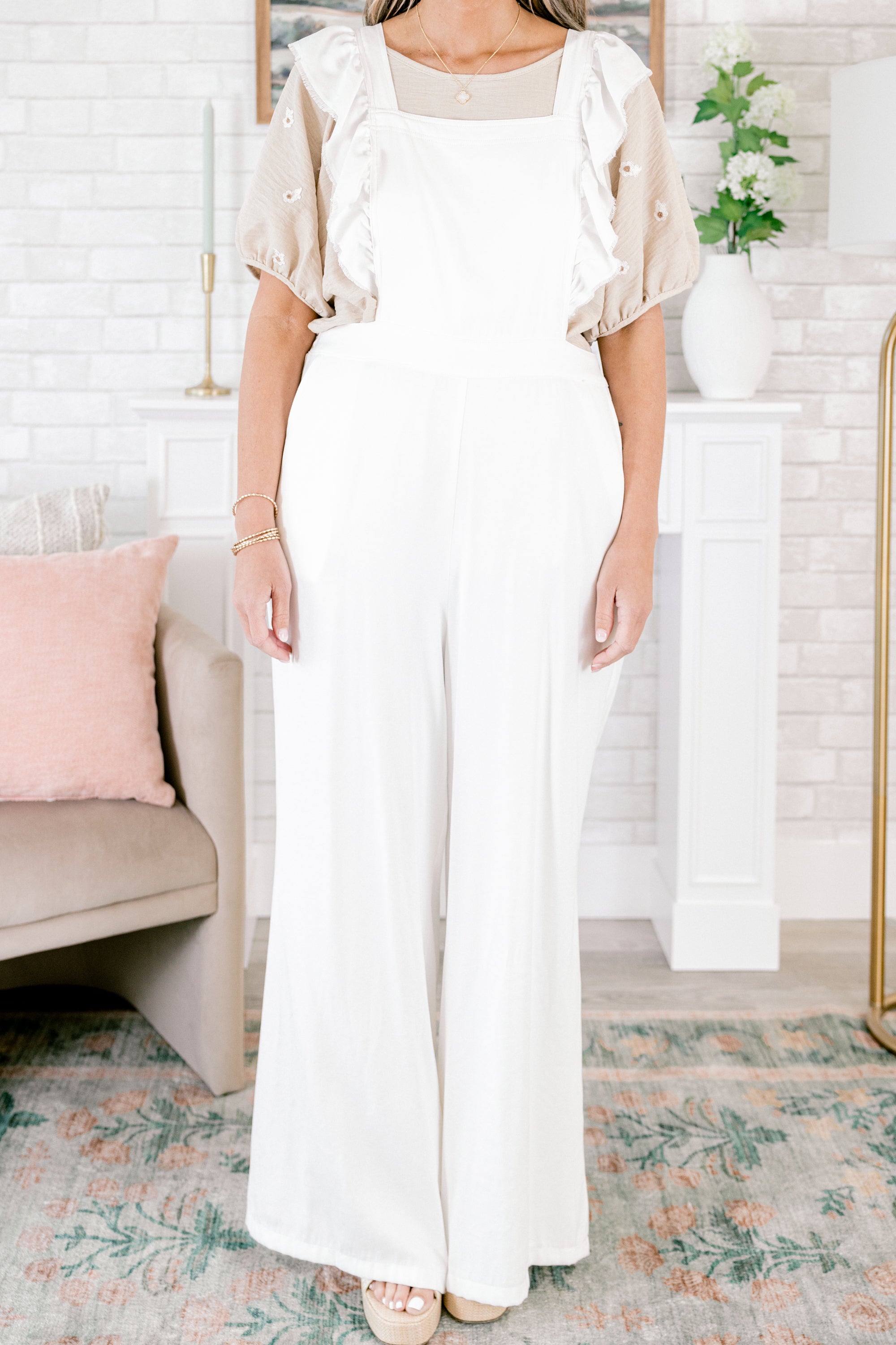 Every Angle Jumpsuit, White
