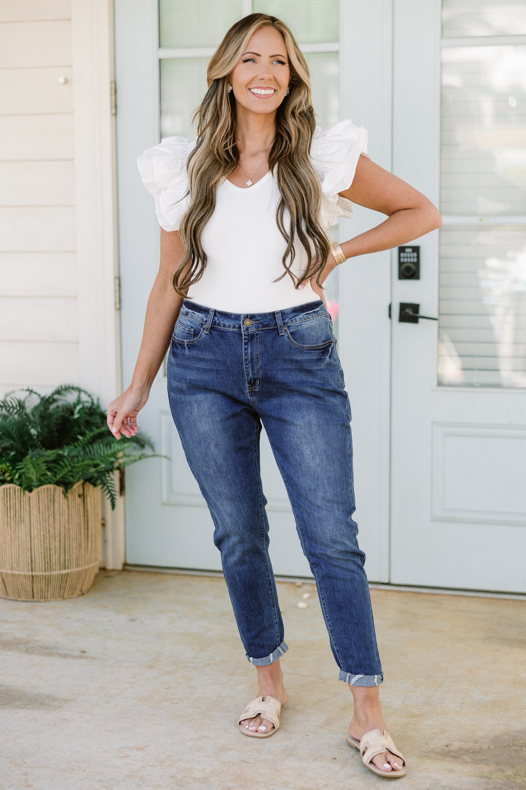 Everyday Happiness Jeans, Dark Wash