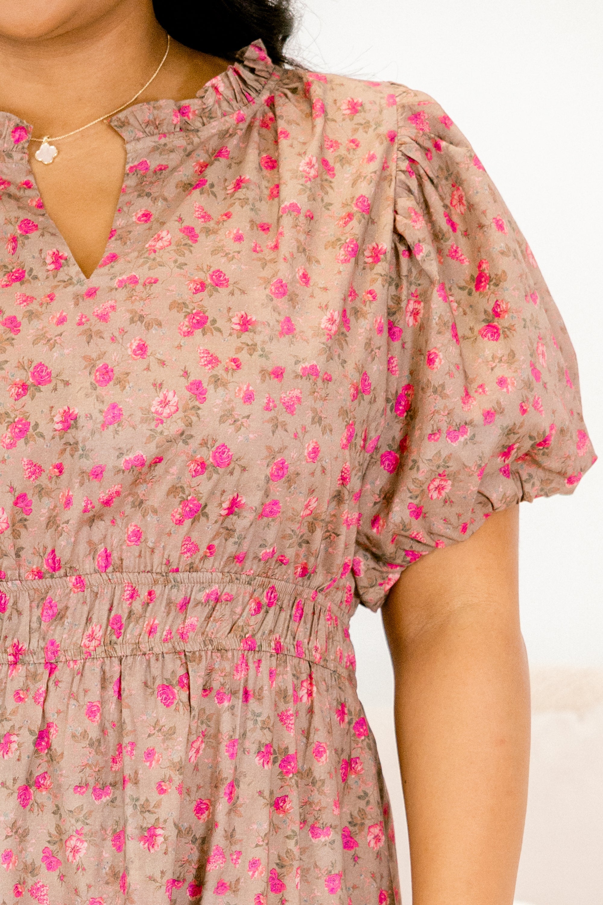 Everything I Love Dress, Light Mocha
