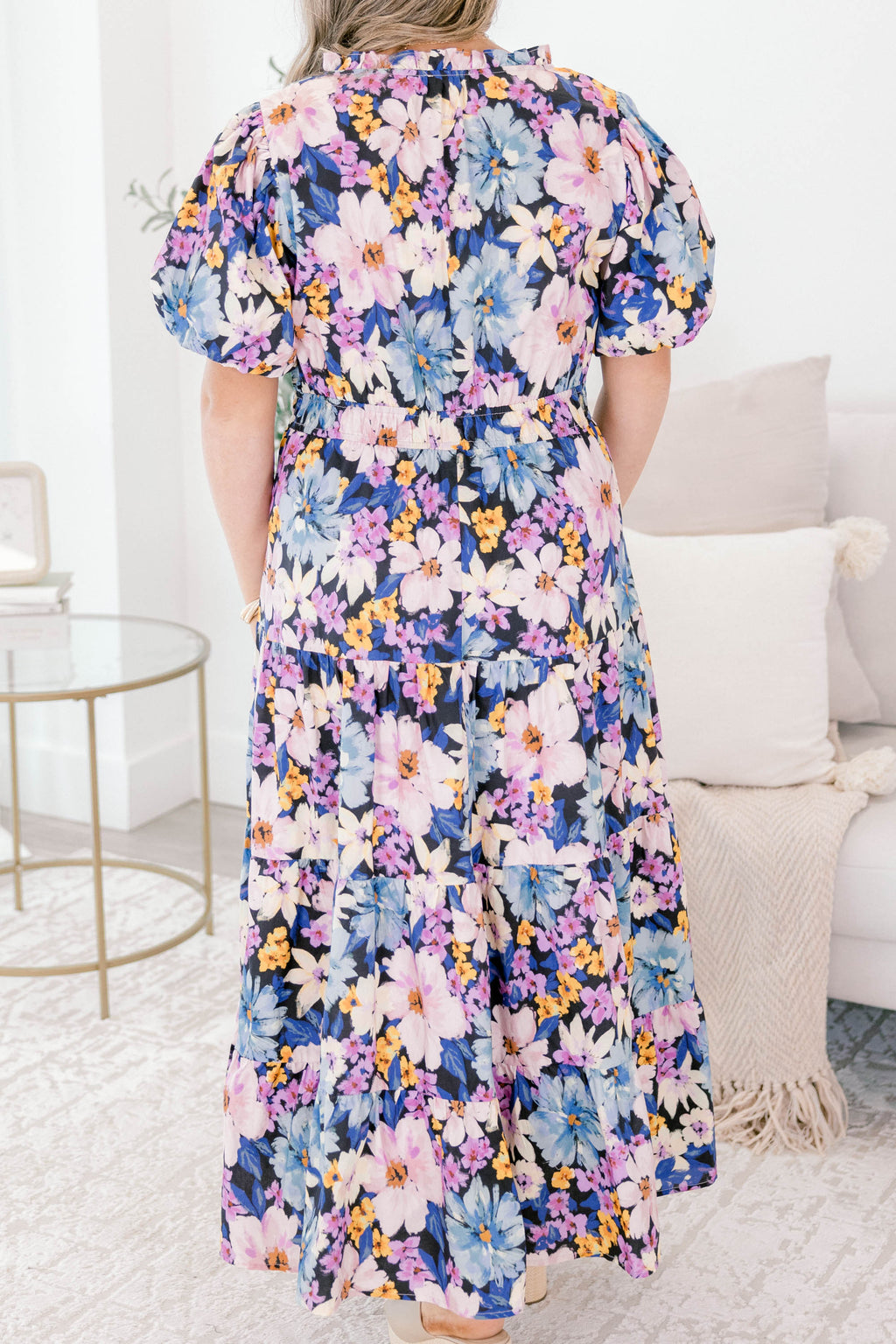 Everything I Love Dress, Navy Floral