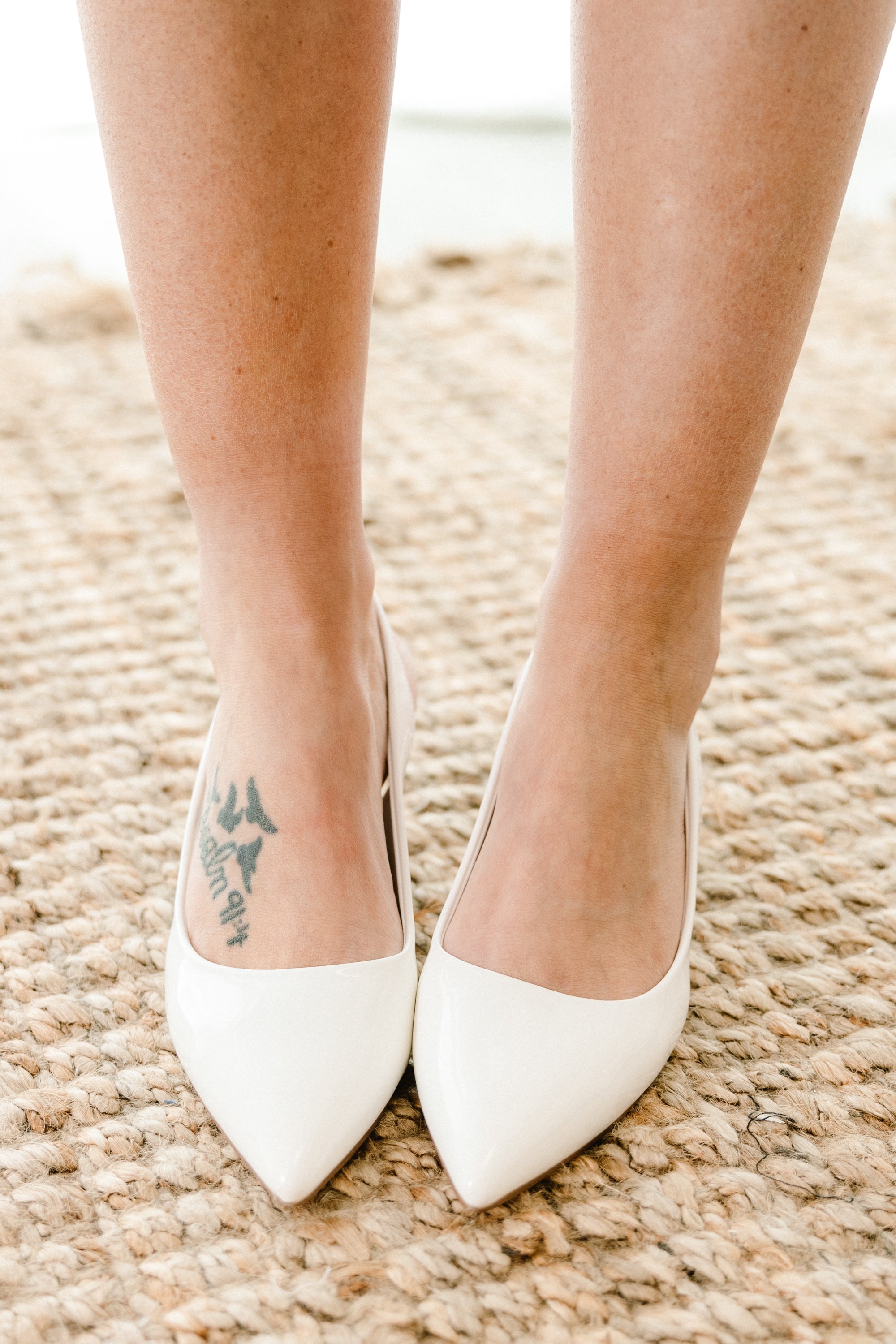 Everywhere With You Heels, White