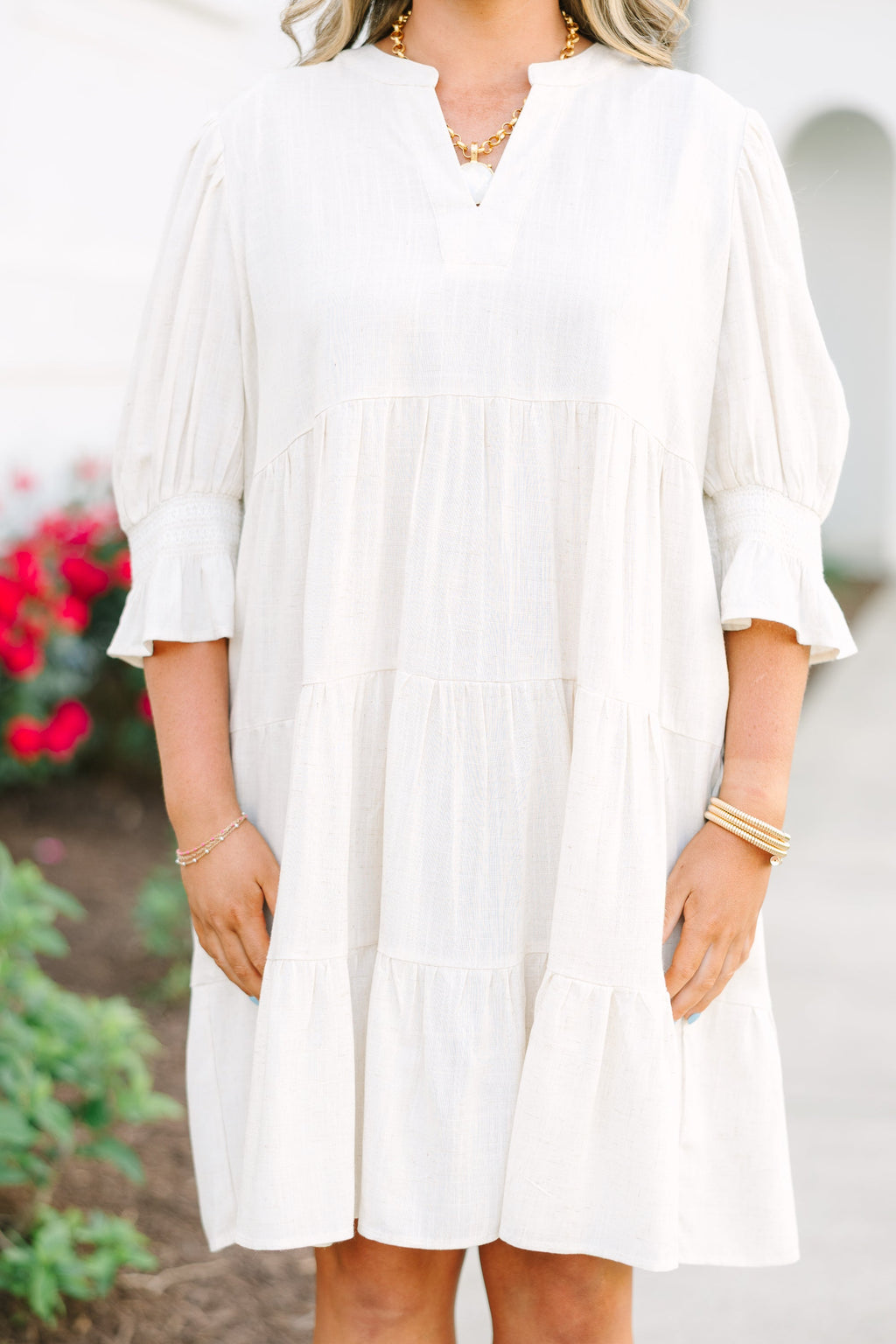 Exactly Like This Dress, Oatmeal