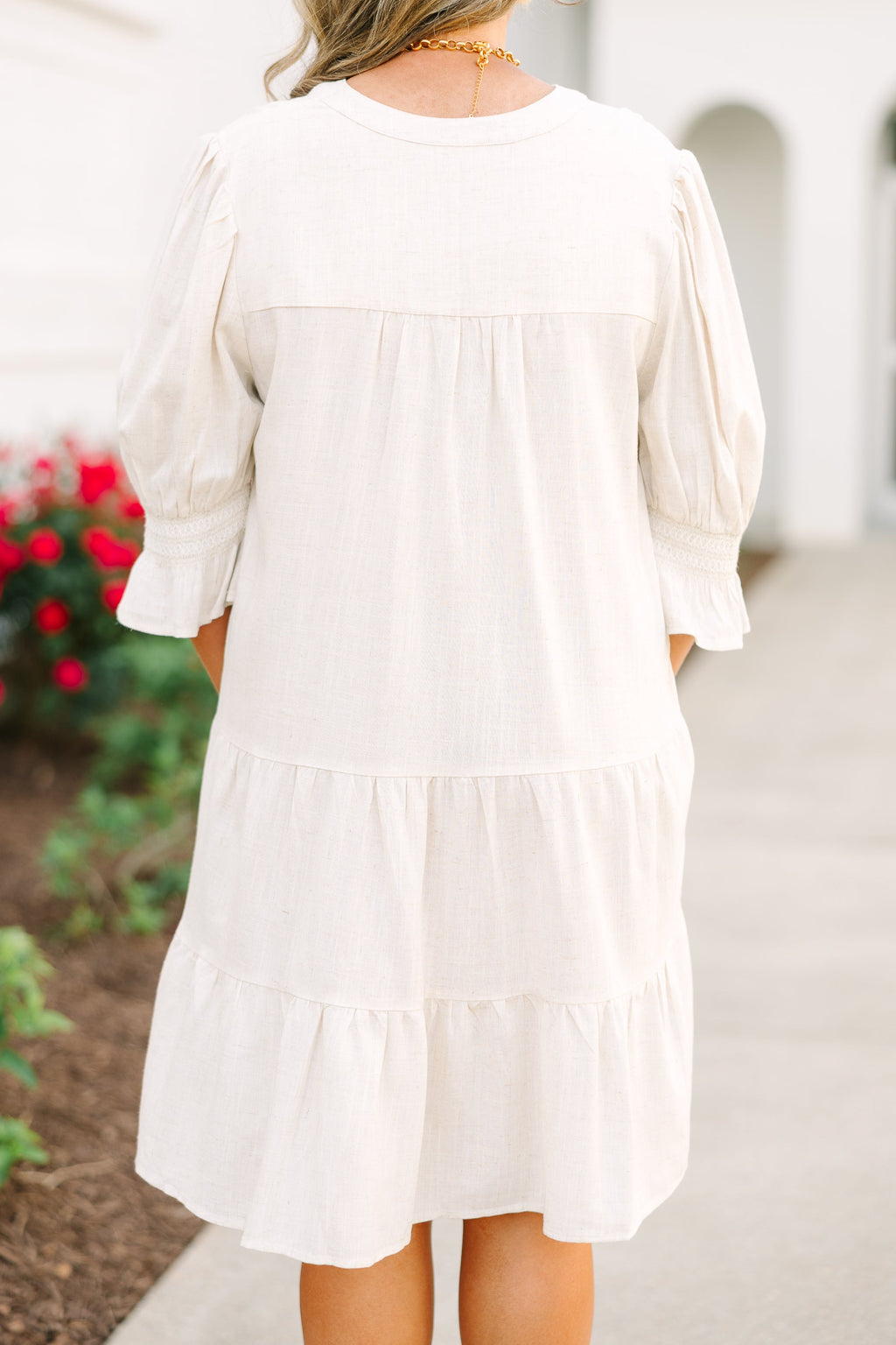 Exactly Like This Dress, Oatmeal